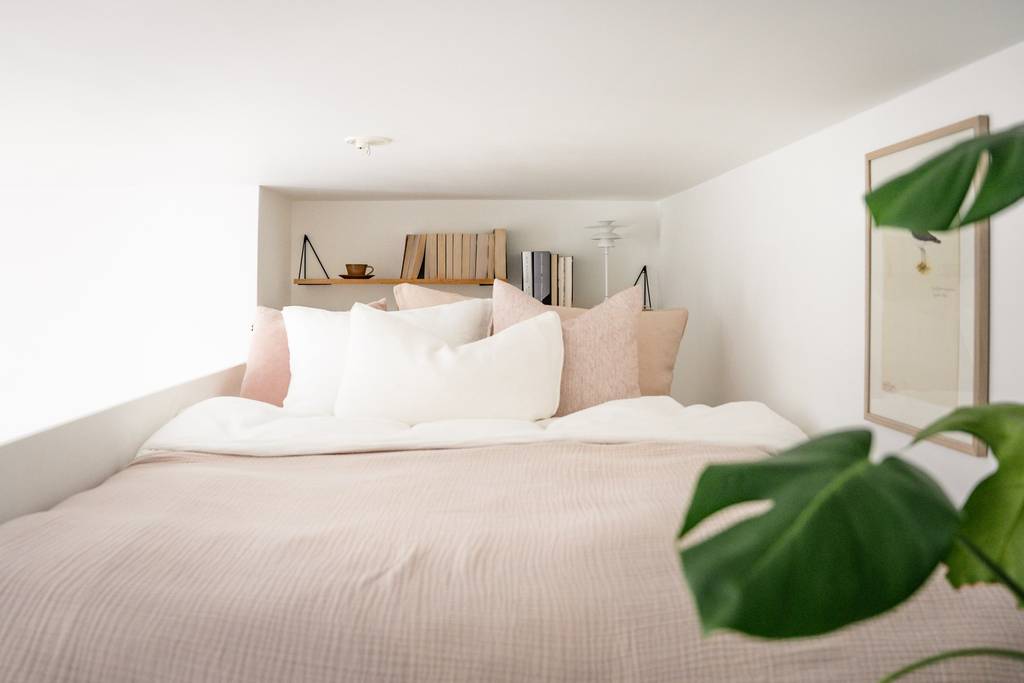 lit sur mezzanine studio 30m2