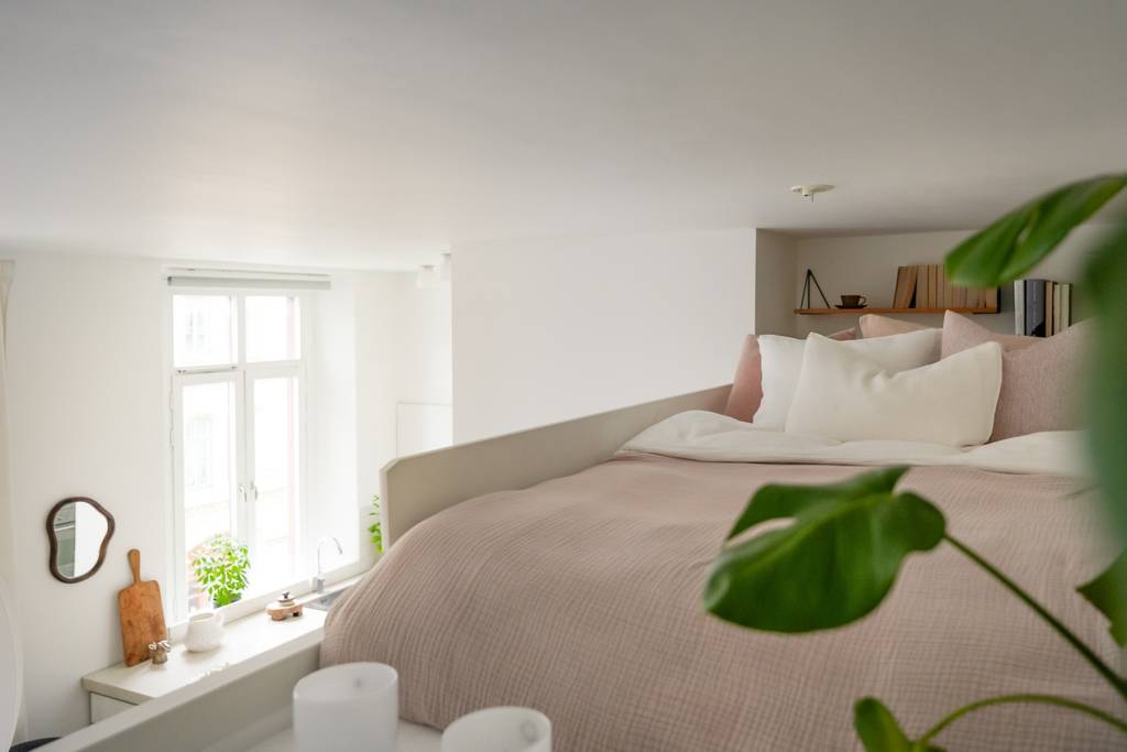 lit sur mezzanine studio 30m2