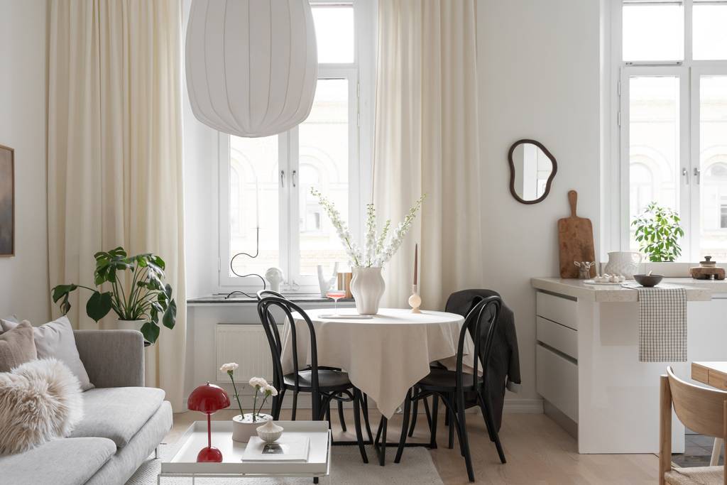 salon et cuisine studio 30m2