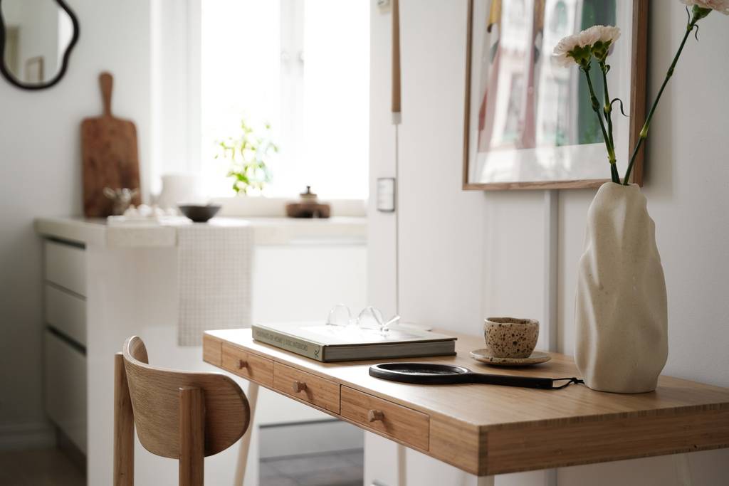 espace bureau dans studio 30m2