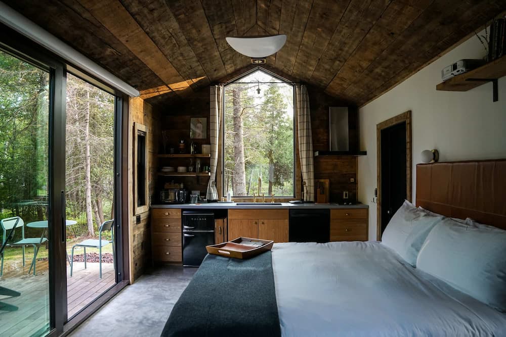 cuisine et chambre petite maison en bois cuisine et chambre petite maison en bois