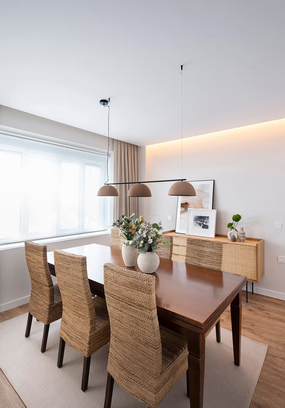 salle à manger décoration contemporaine
