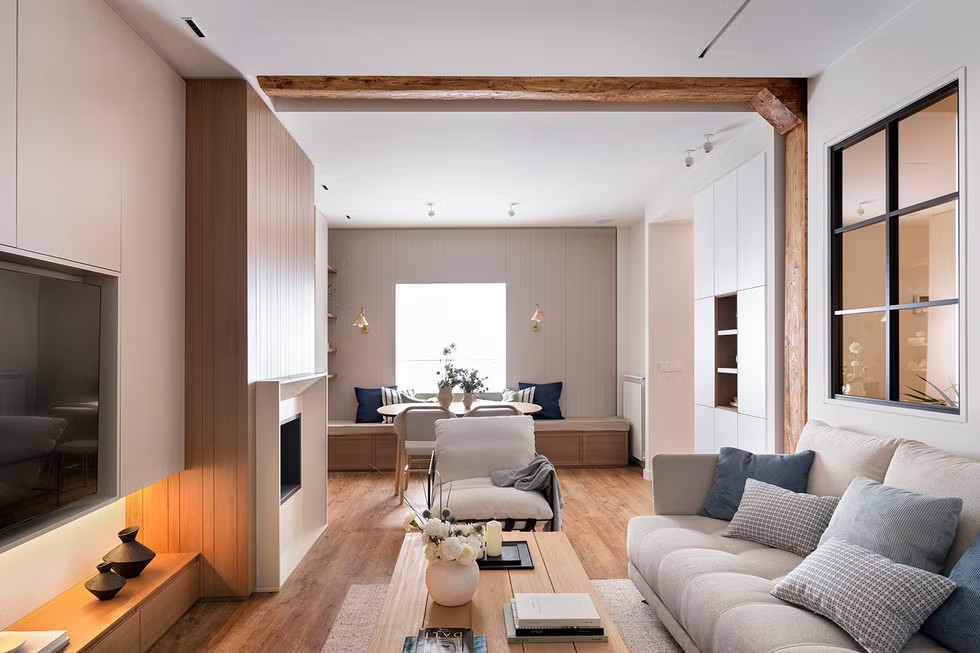salon et salle à manger décoration contemporaine