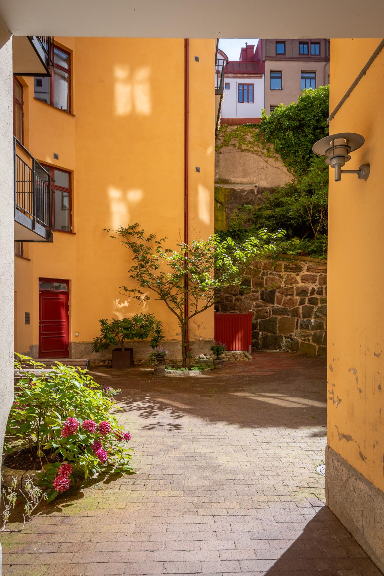 cour immeuble Suède cour immeuble Suède