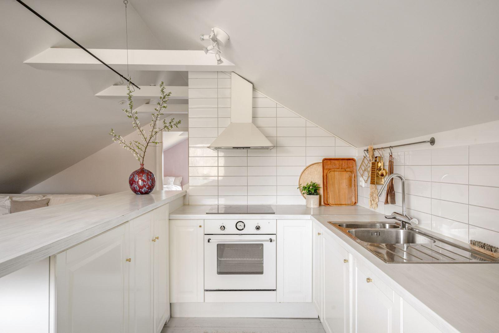cuisine ouverte appartement 50m2 sous les toits décoration scandinave cuisine ouverte appartement 50m2 sous les toits décoration scandinave