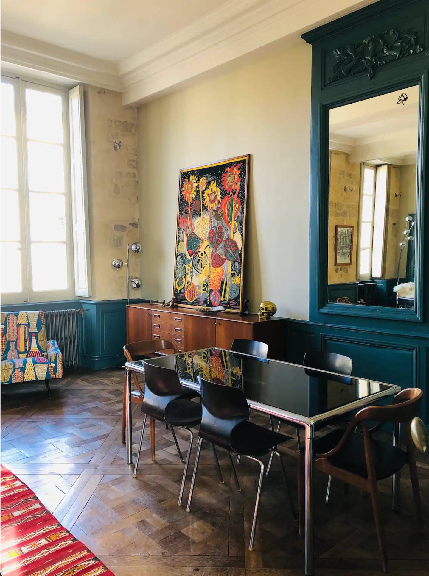 salon appartement Bordeaux décoration vintage salon appartement Bordeaux décoration vintage