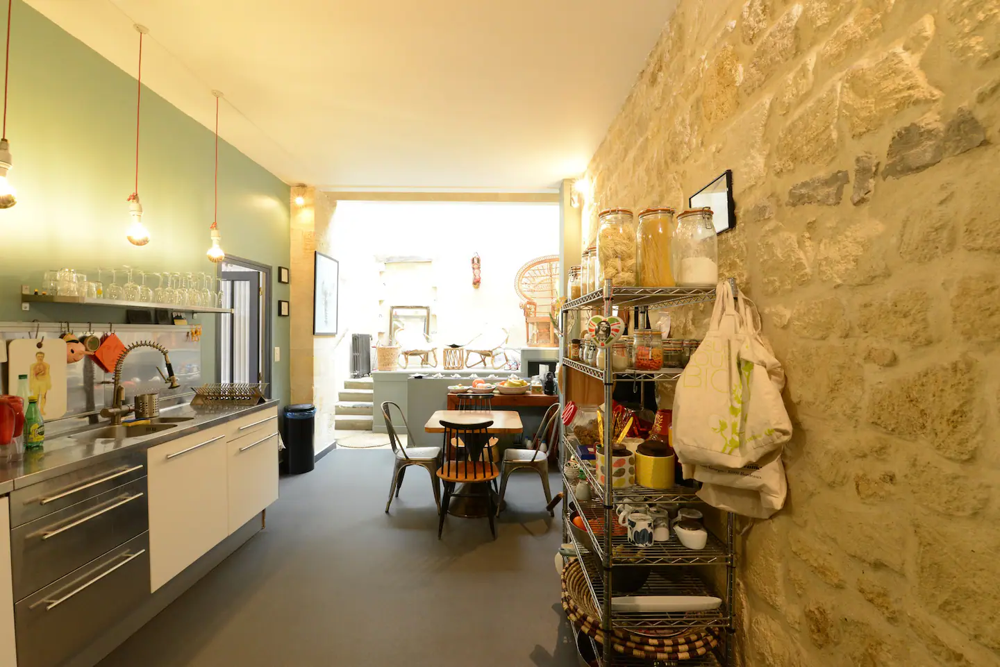 cuisine mur pierres cuisine mur pierres