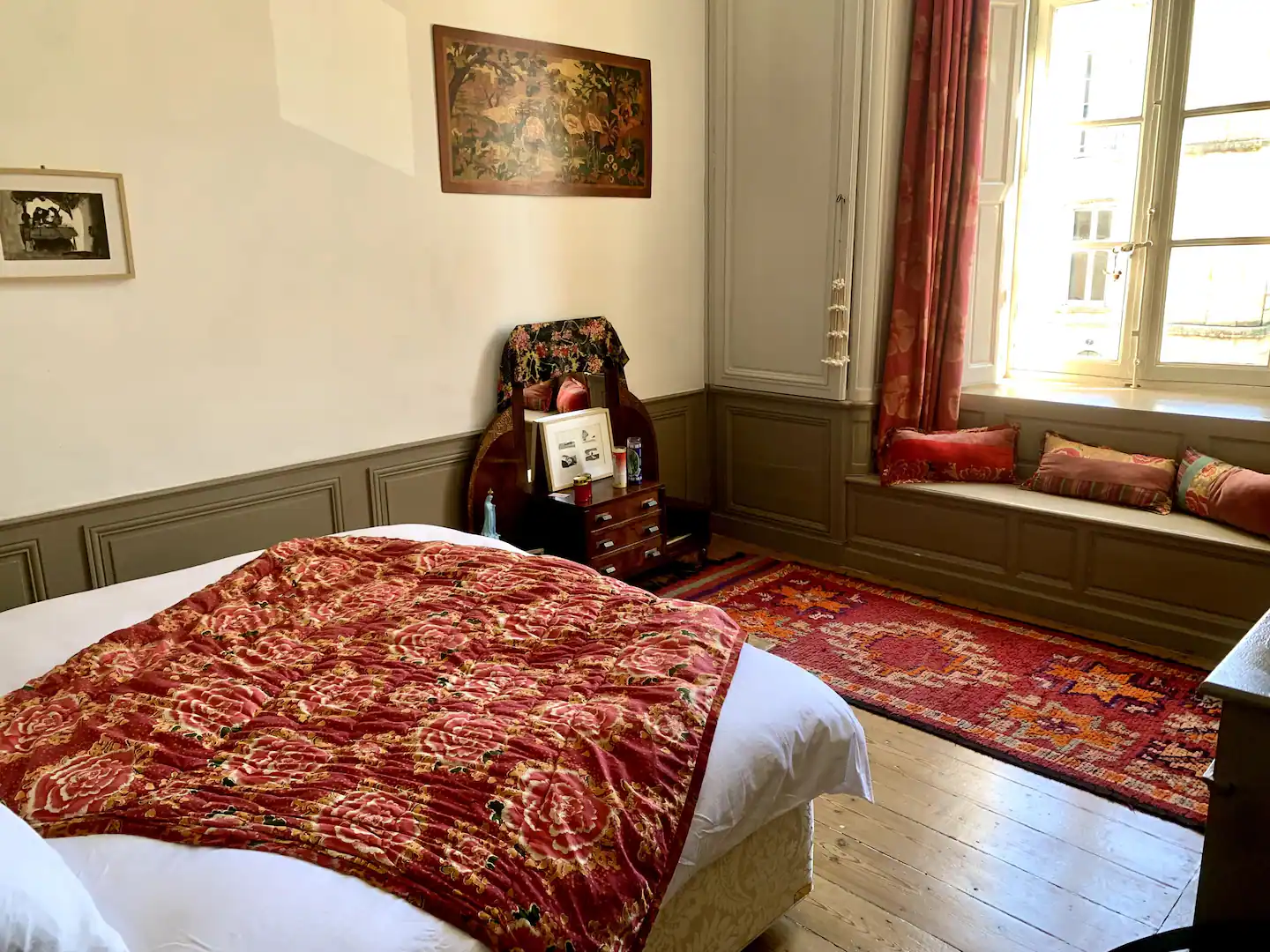chambre appartement Bordeaux décoration vintage chambre appartement Bordeaux décoration vintage