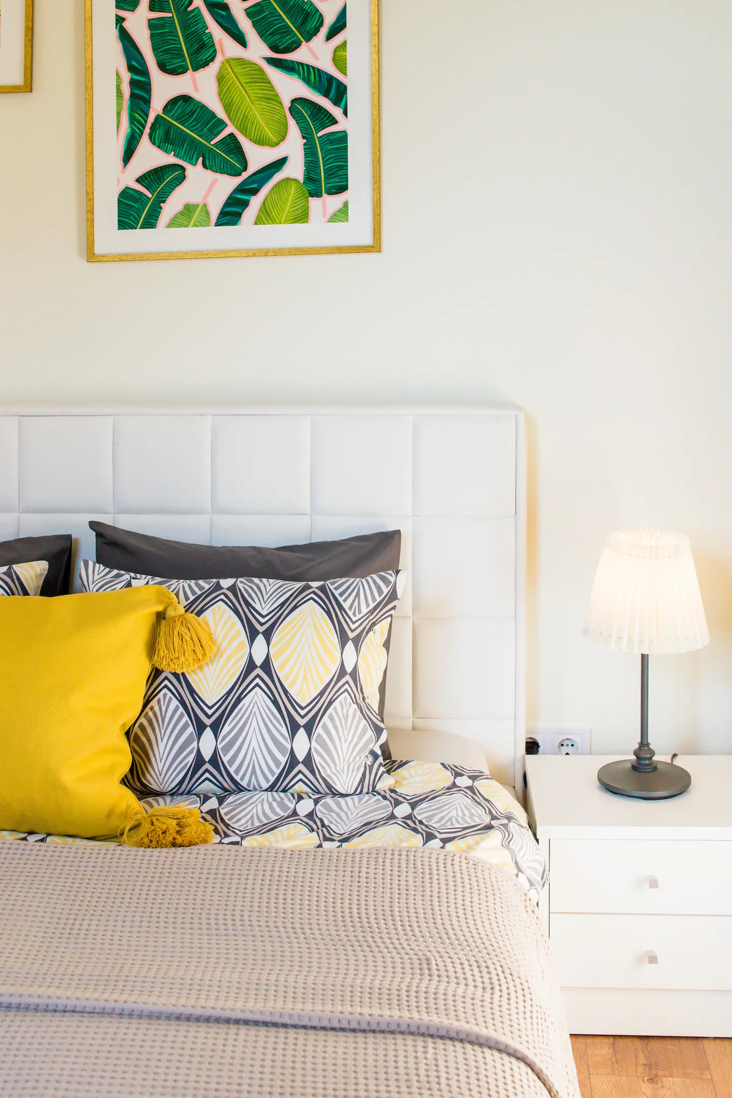chambre décoration colorée