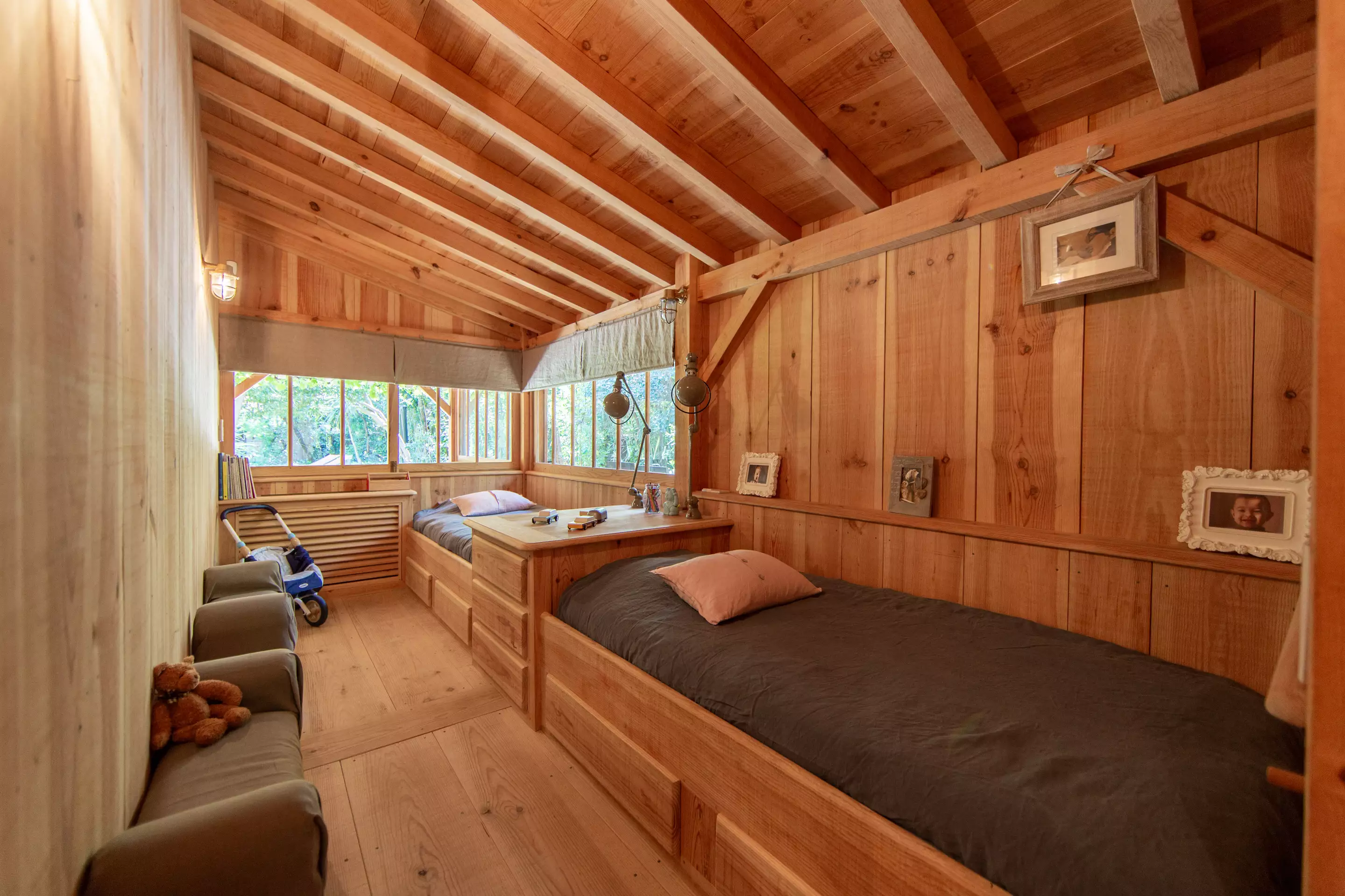 chambre maison en bois à louer Cap Ferret 