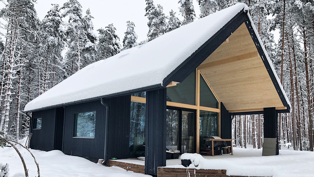 maison préfabriquée en bois EcoTown dans les Pyrénées maison préfabriquée en bois EcoTown dans les Pyrénées
