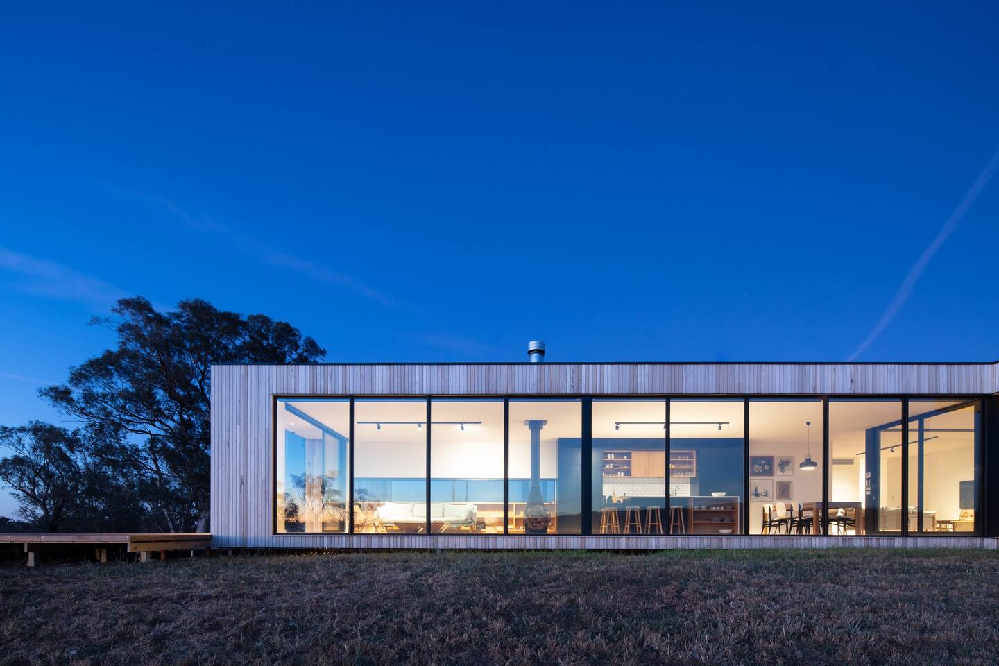 maison contemporaine en bois