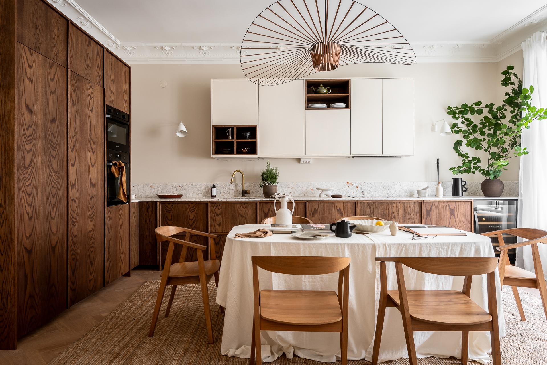cuisine noyer décoration scandinave cuisine noyer décoration scandinave