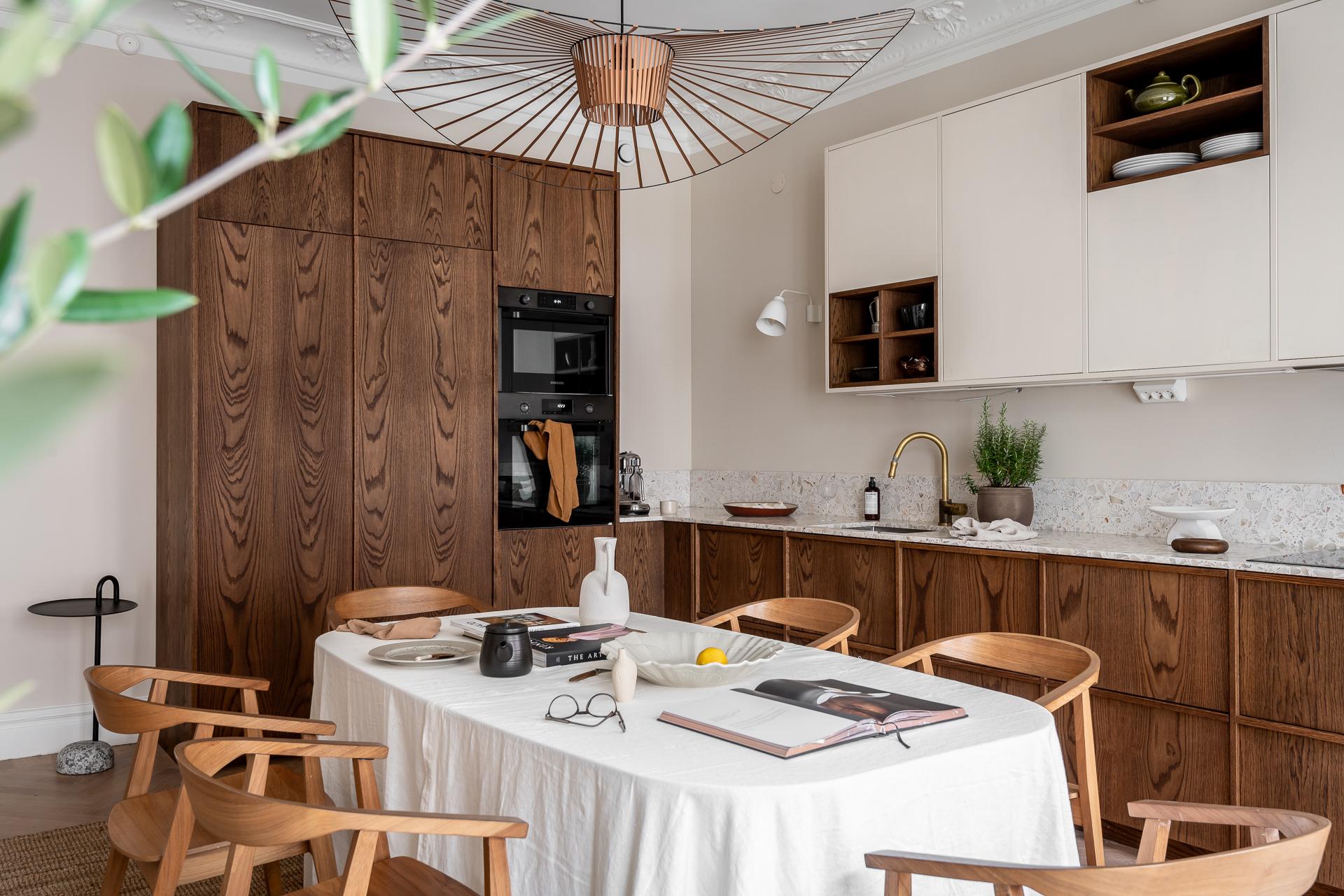 cuisine noyer décoration scandinave cuisine noyer décoration scandinave