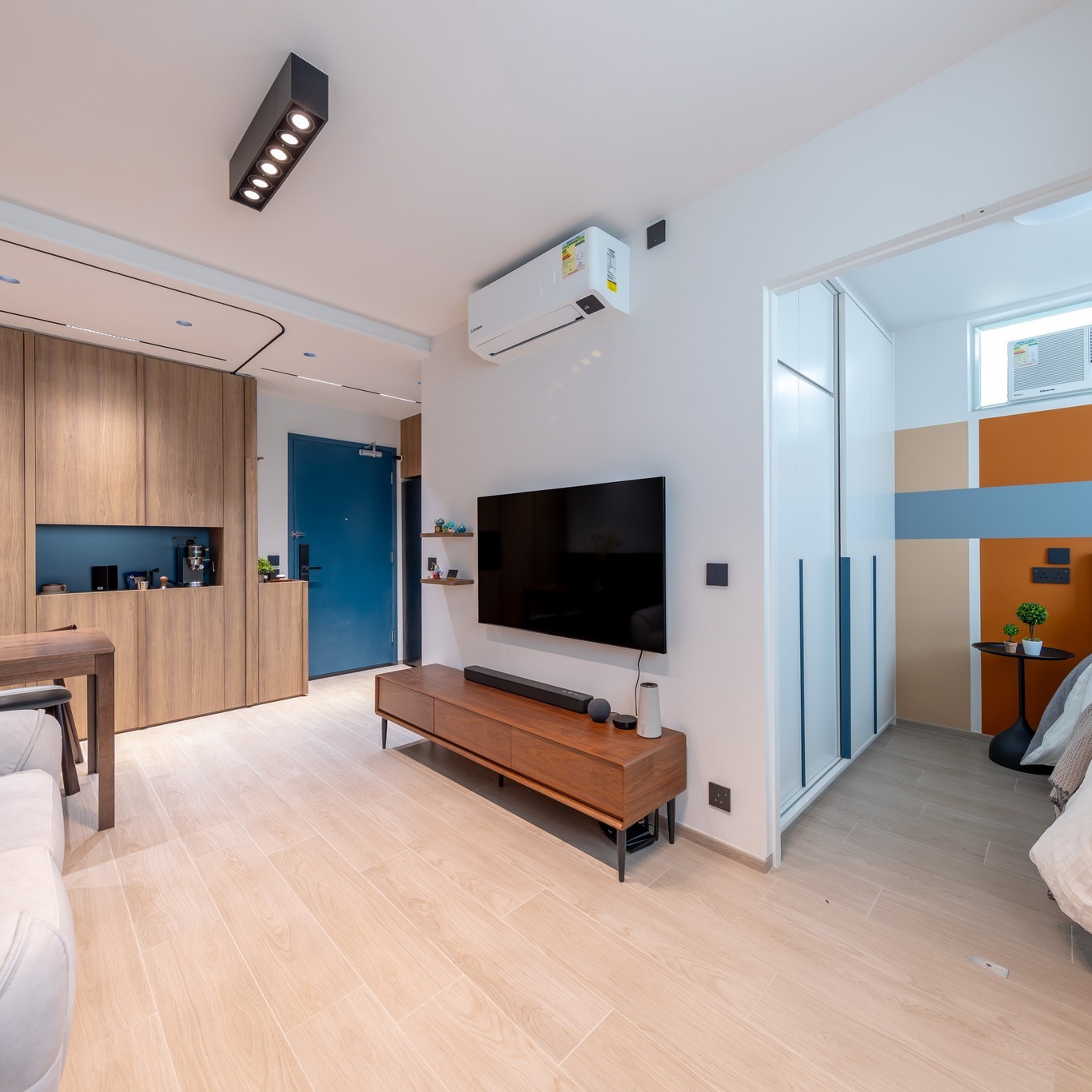 salon et cuisine et chambre studio 28m2 salon et cuisine et chambre studio 28m2
