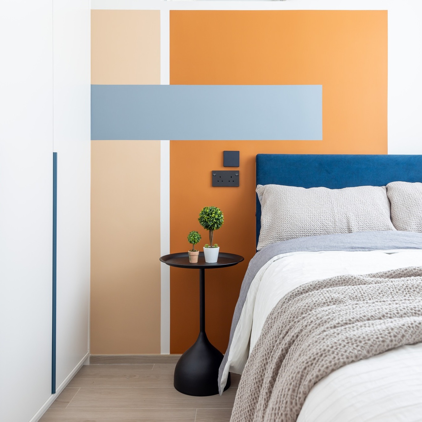 chambre bleue et jaune studio 28m2 chambre bleue et jaune studio 28m2