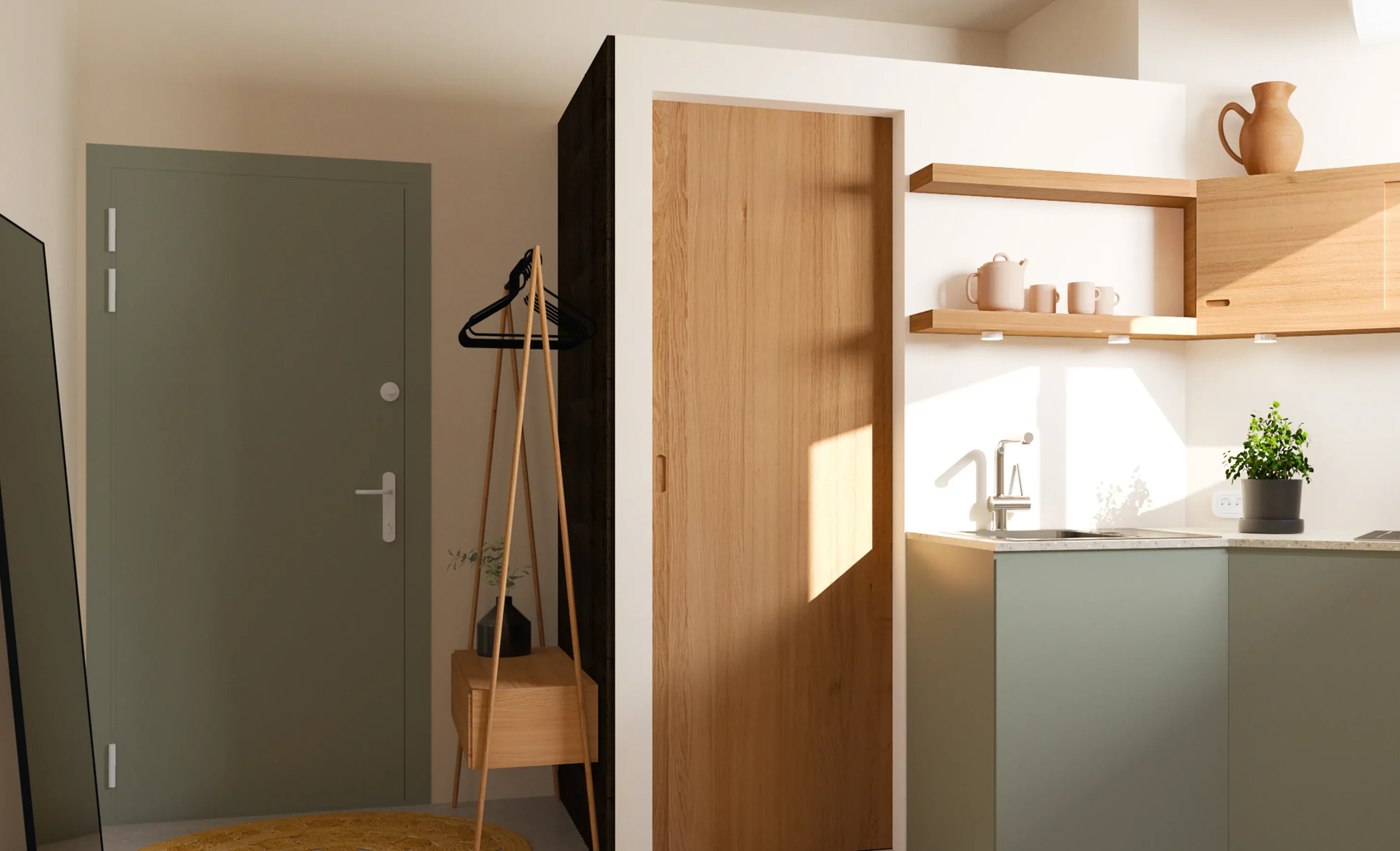 studio 13m2 Paris par Nooks+Crannies Studio