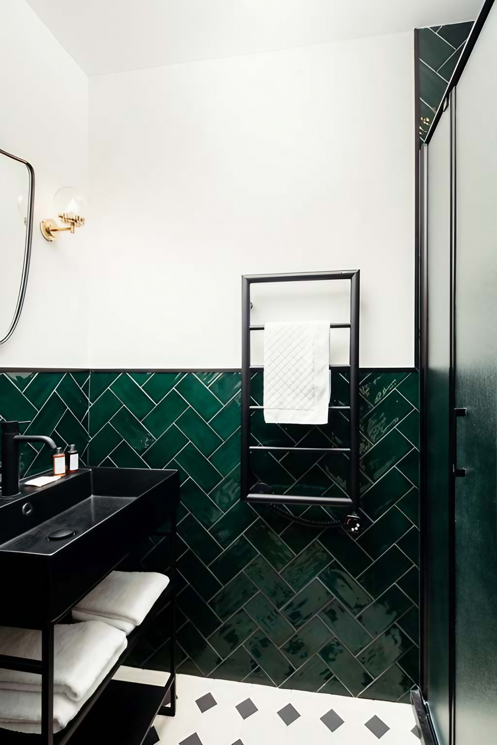 salle de bain carrelage vert salle de bain carrelage vert