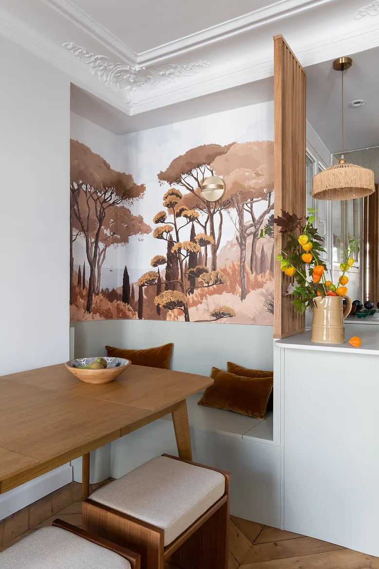 cuisine et coin repas appartement Paris 60m2 cuisine et coin repas appartement Paris 60m2