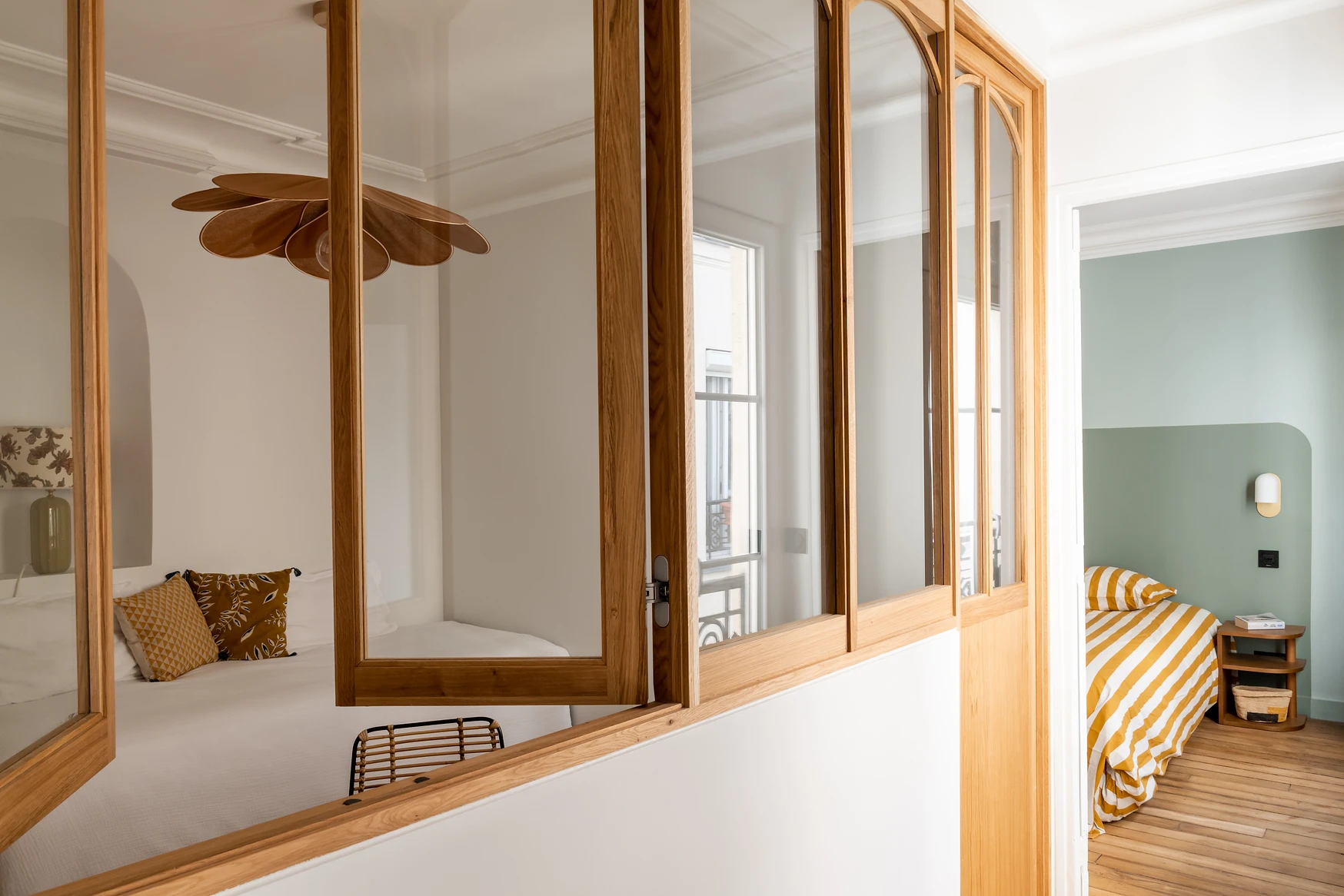 chambre en second jour avec verrière bois chambre en second jour avec verrière bois