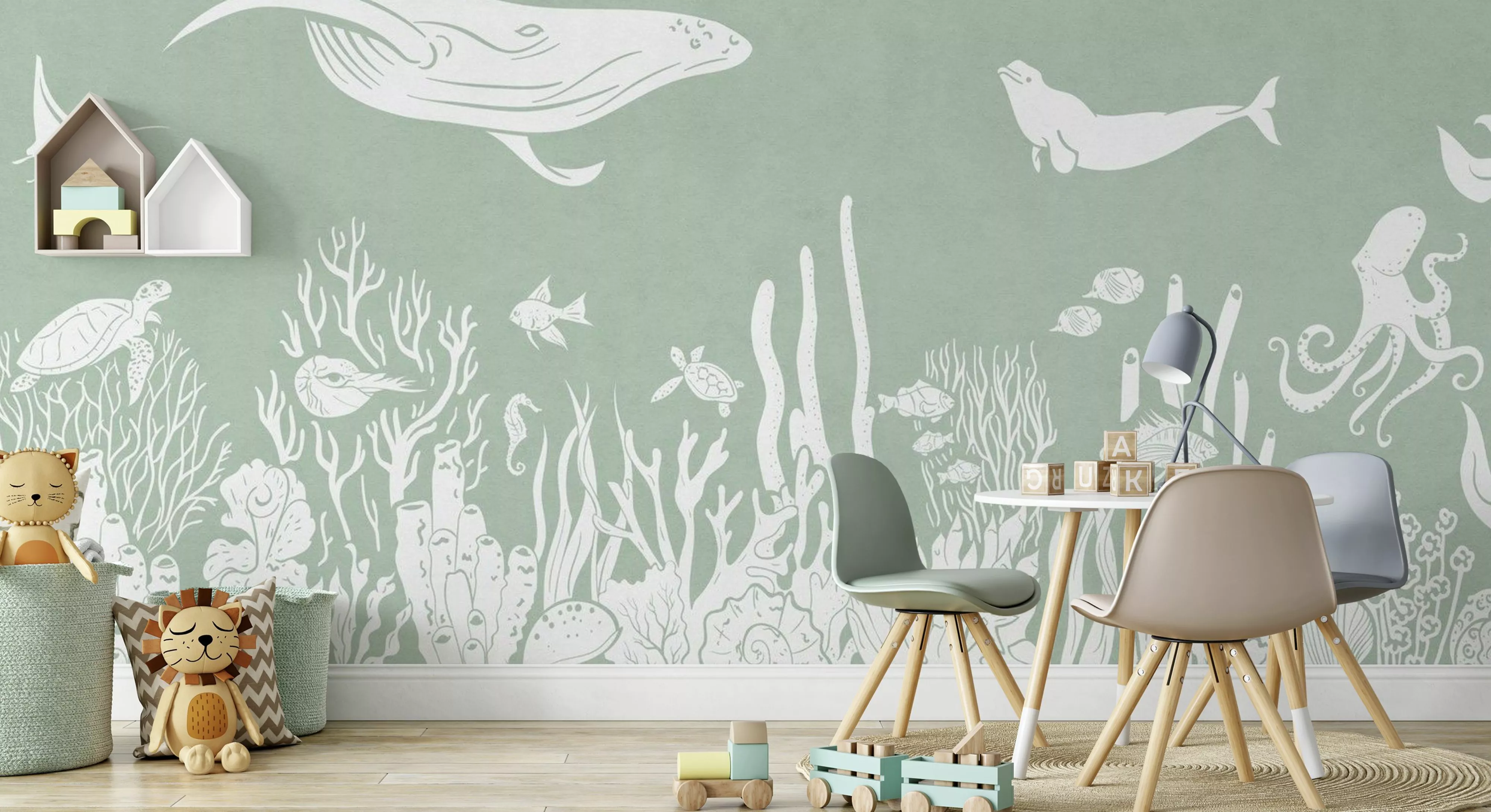 chambre d'enfant papier-peint panoramique Photowall