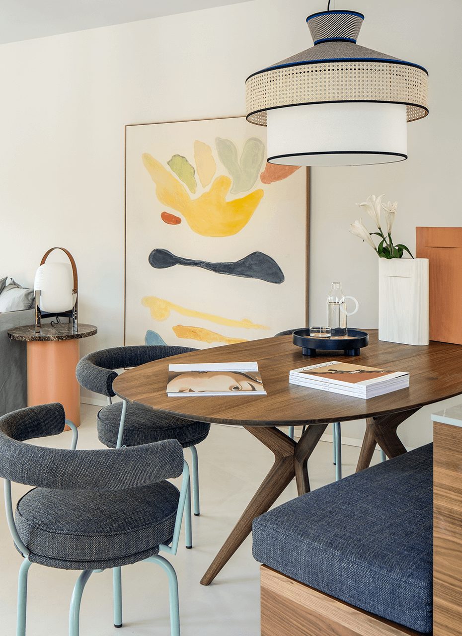 salle à manger décoration contemporaine
