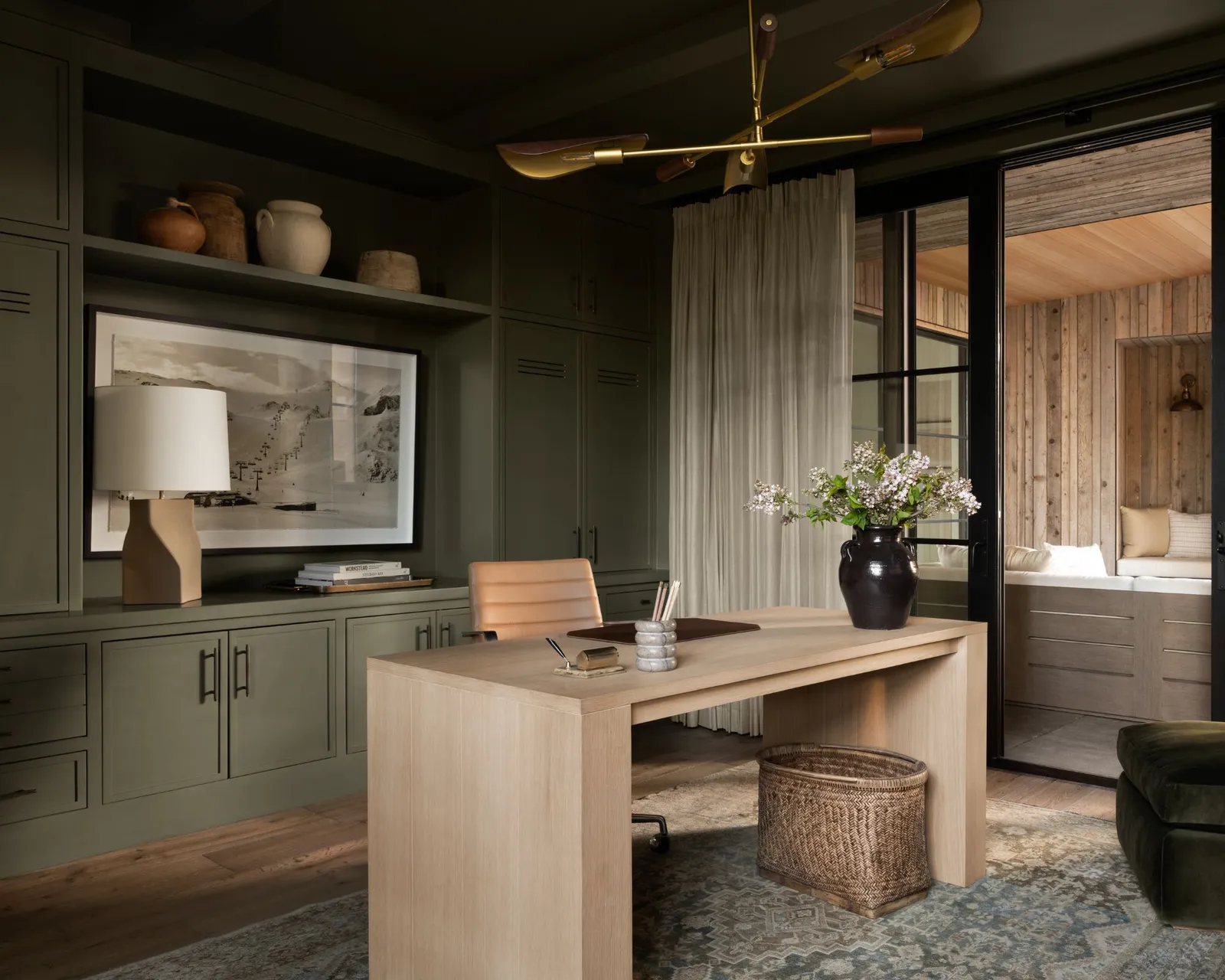 bureau décoration contemporaine