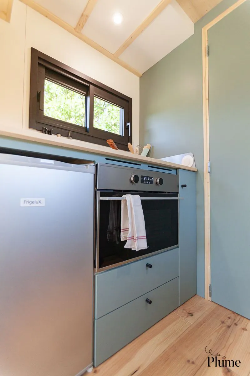 cuisine tiny house française Plume cuisine tiny house française Plume