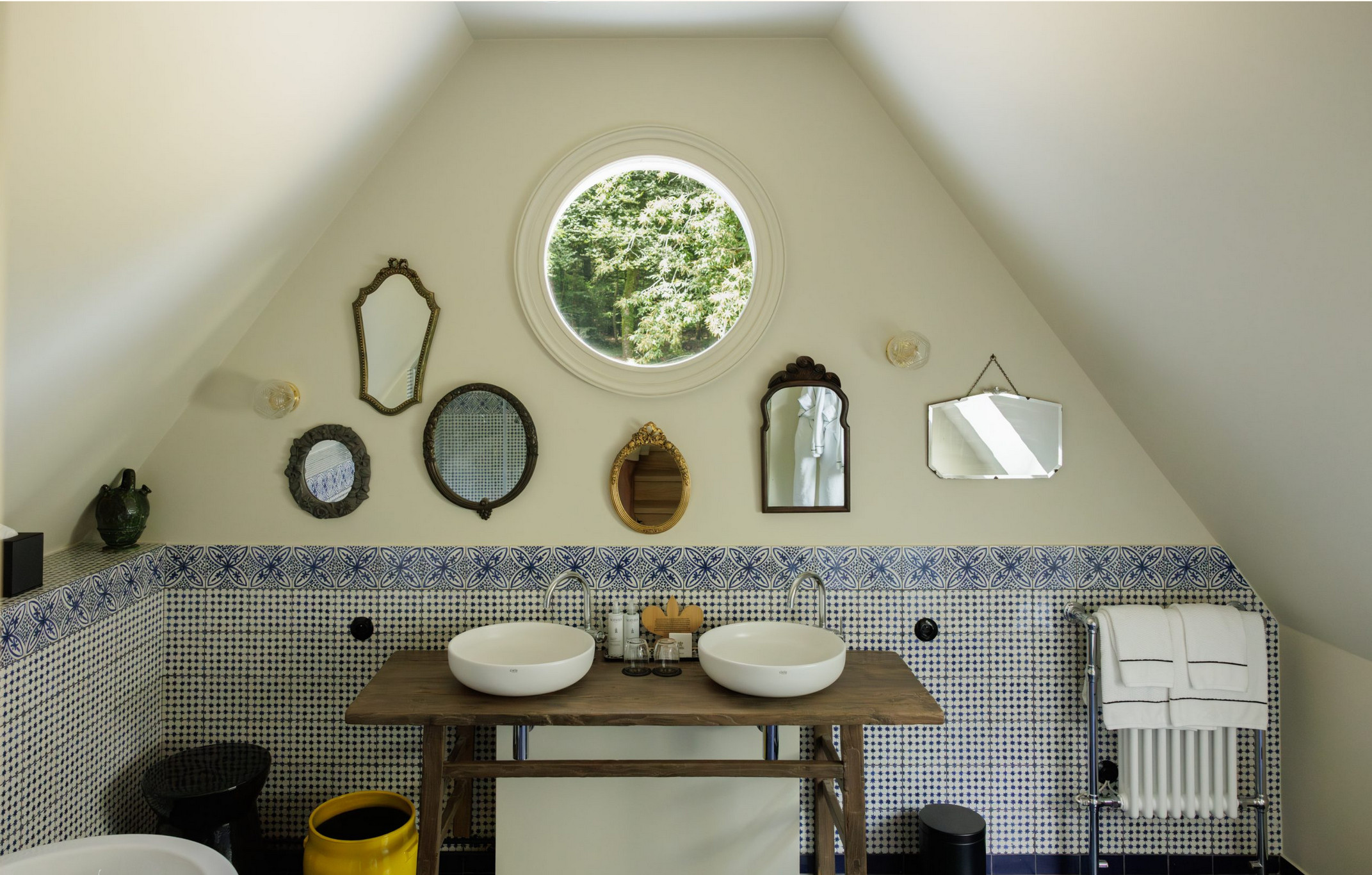 salle de bain mansardée maison bretonne 