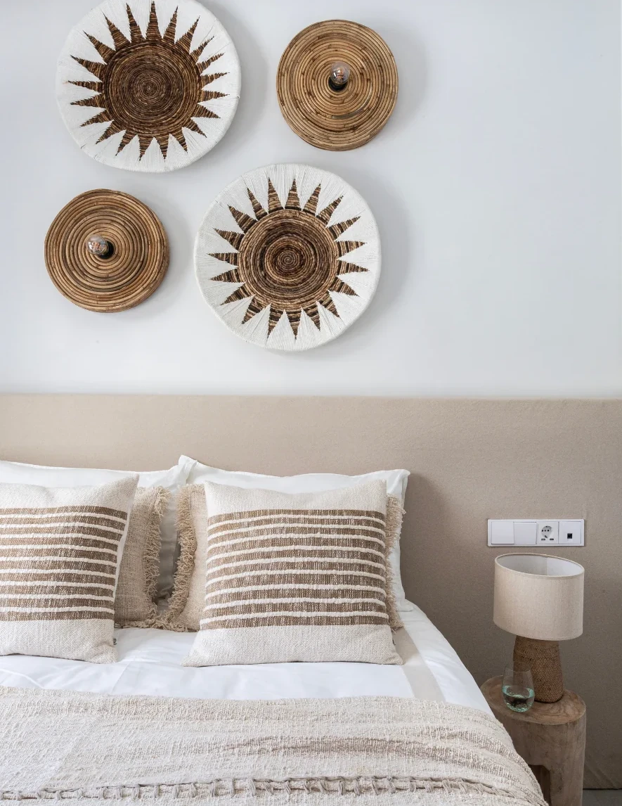 chambre décoration naturelle par Zoco Home