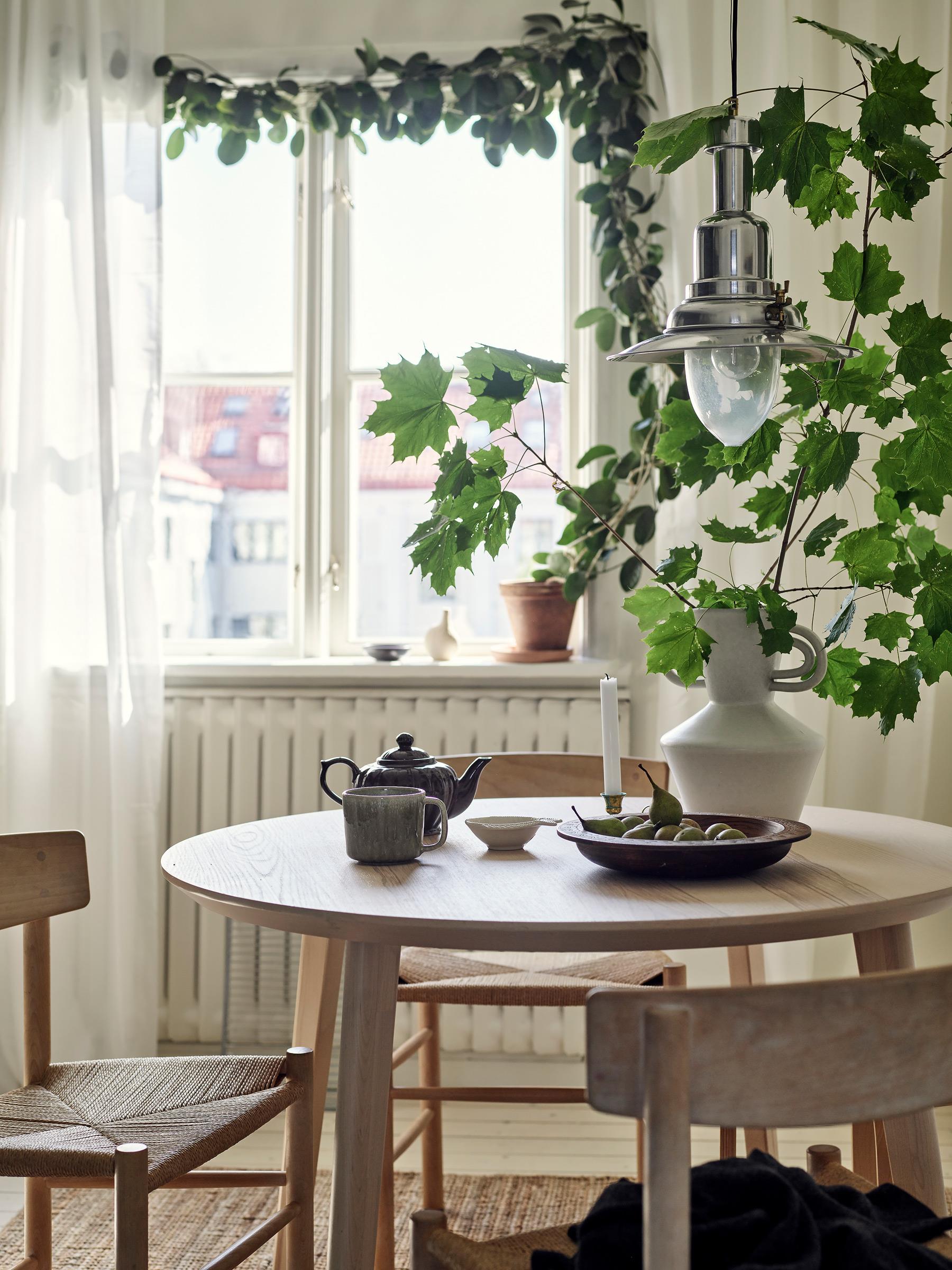 salle à manger avec table ronde décoration scandinave salle à manger avec table ronde décoration scandinave