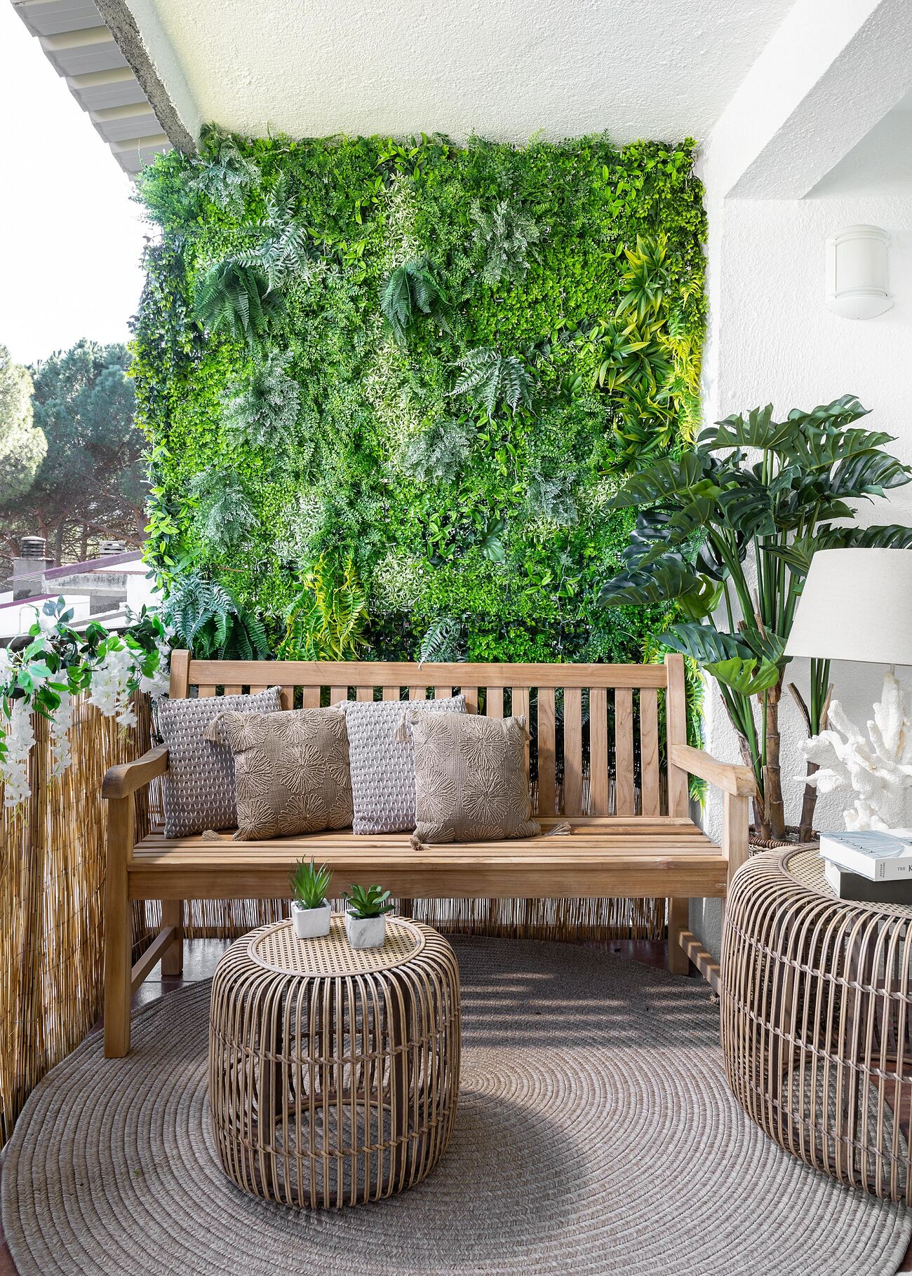 terrasse avec mur végétal terrasse avec mur végétal