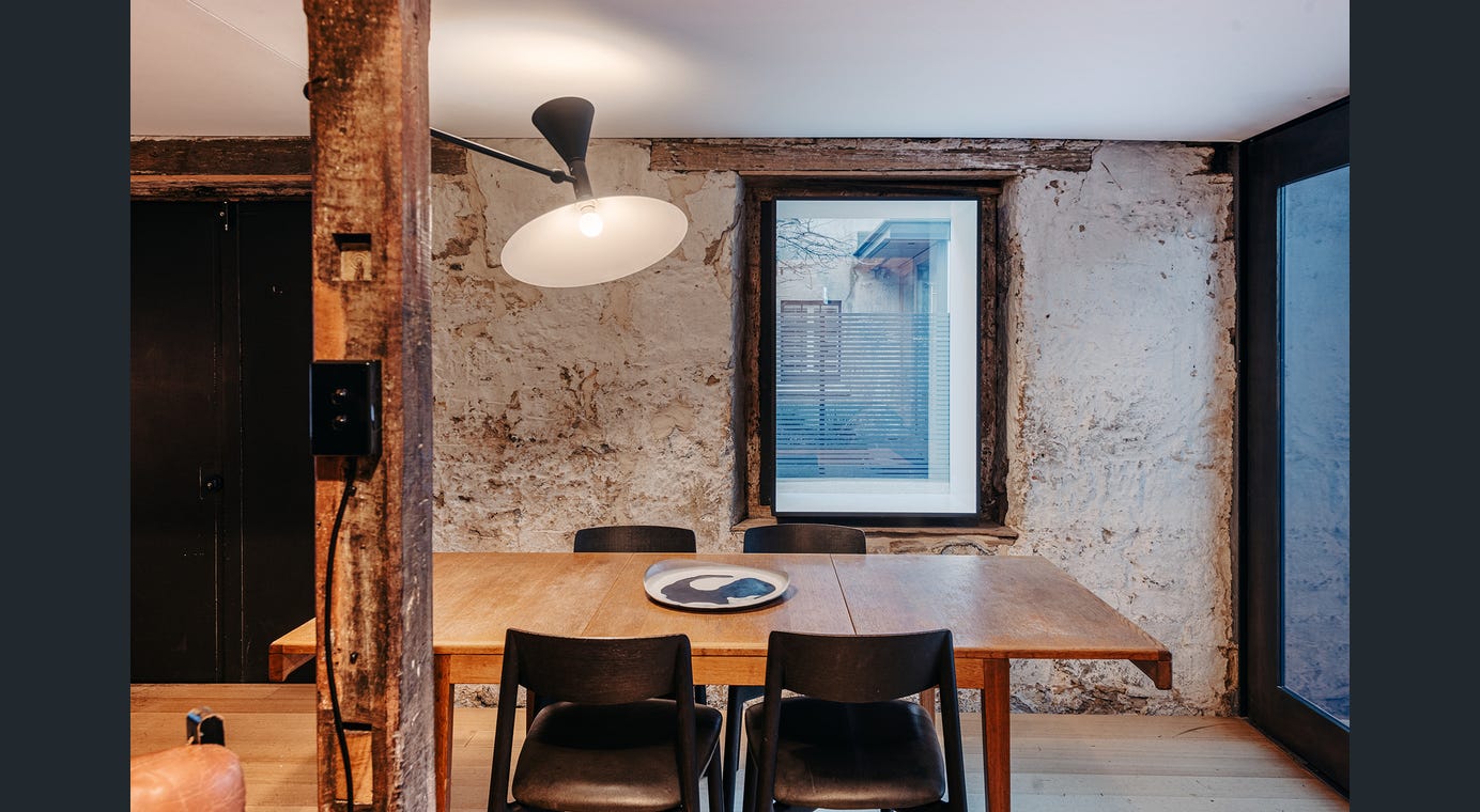 salle à manger rustique maison 79m2