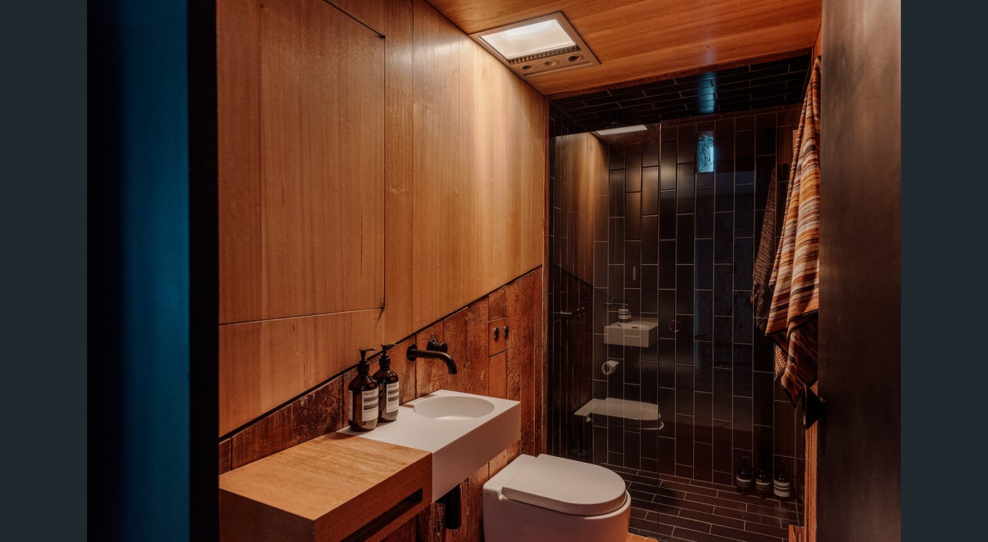 salle de bain bois