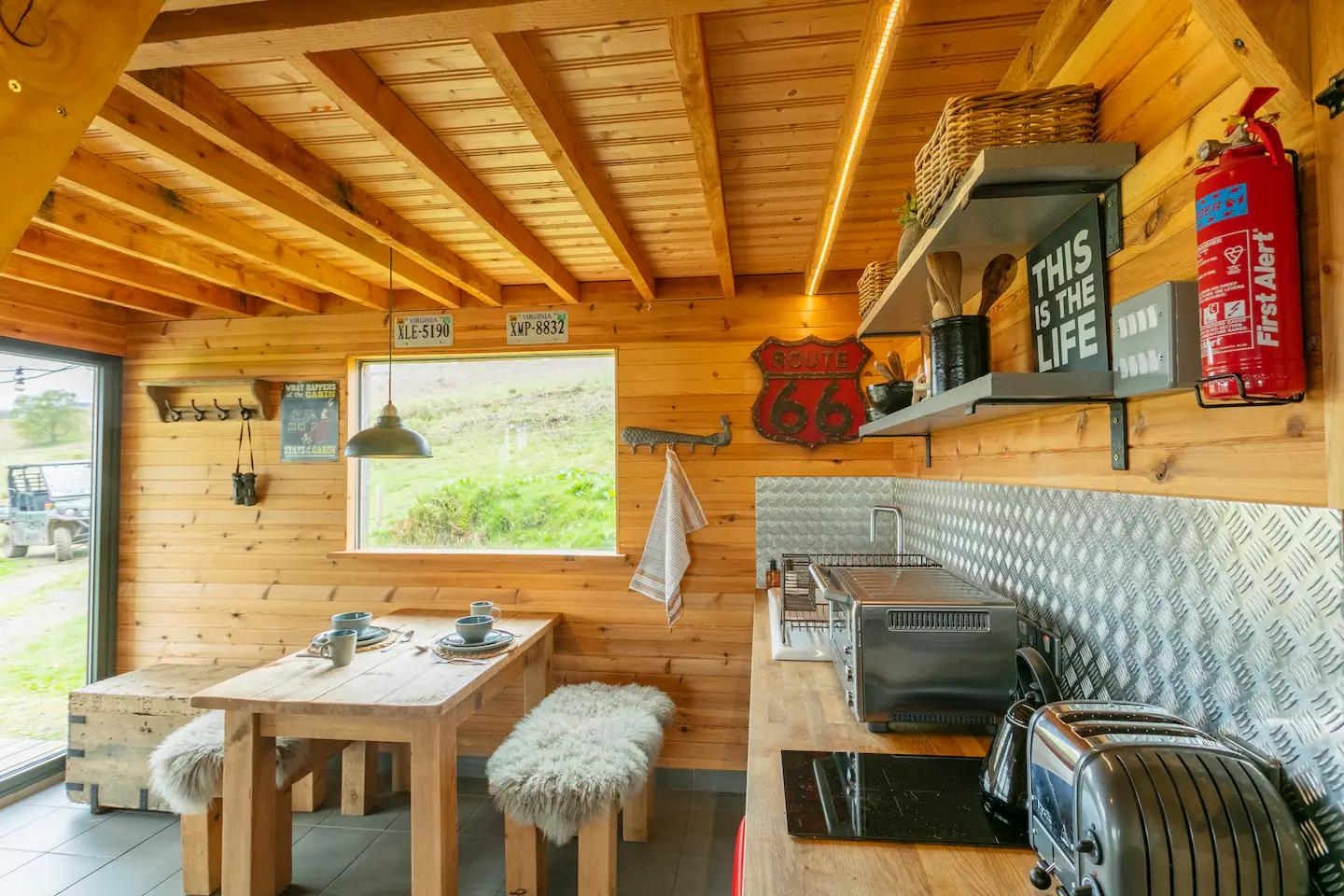 cuisine maison en bois The Bothy Écosse cuisine maison en bois The Bothy Écosse