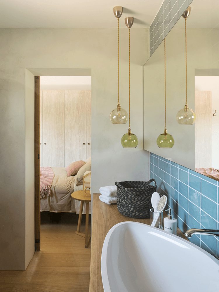 salle de bain carrelage bleu