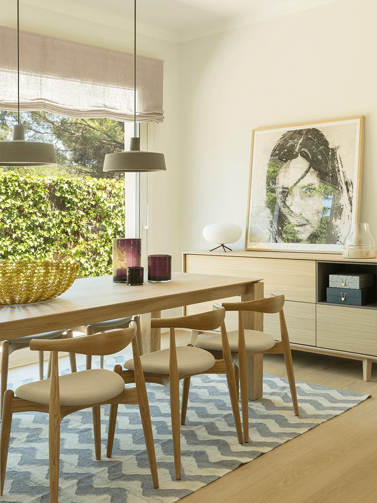 salle à manger décoration contemporaine