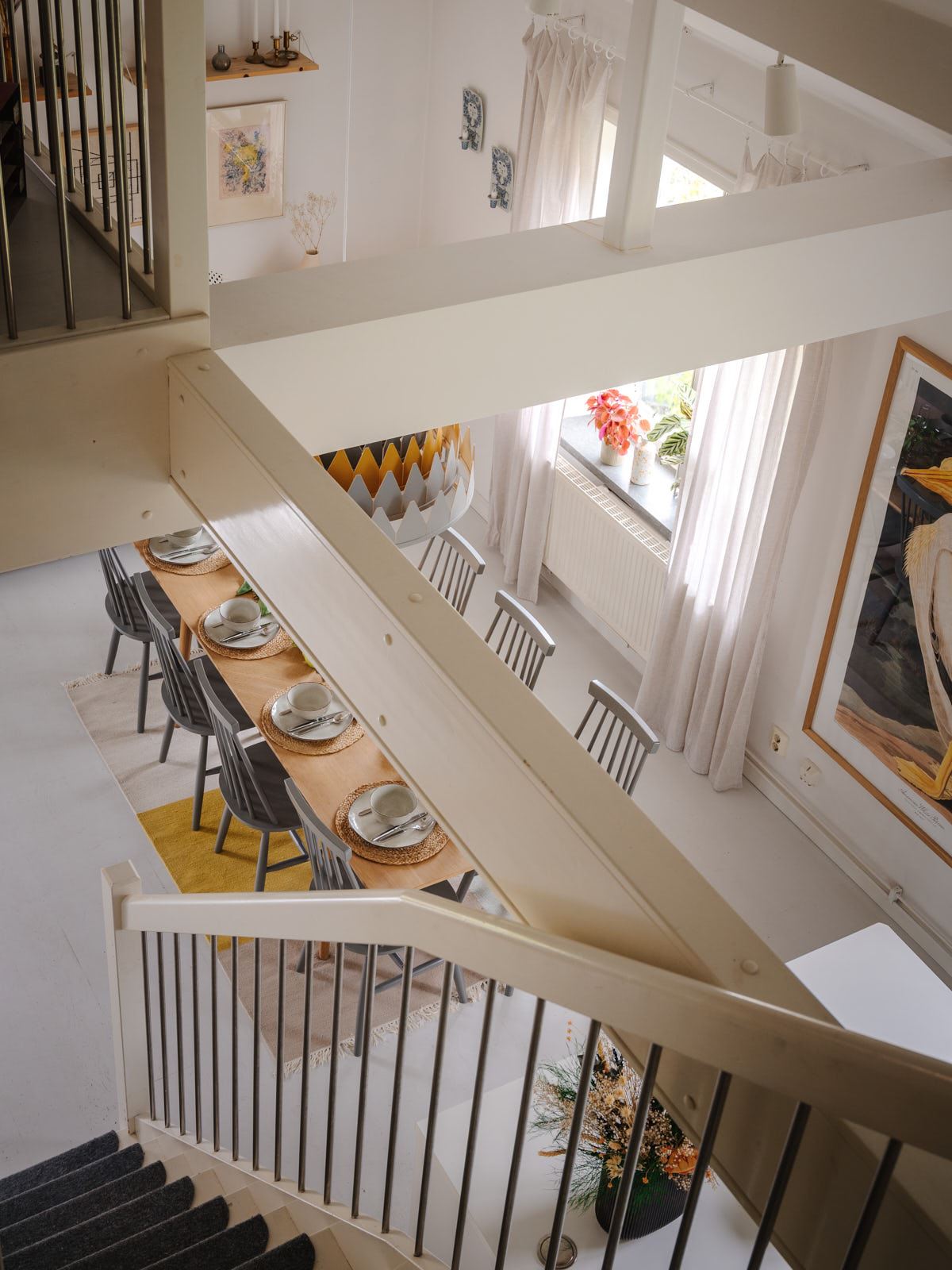 cuisine et salle à manger appartement en duplex