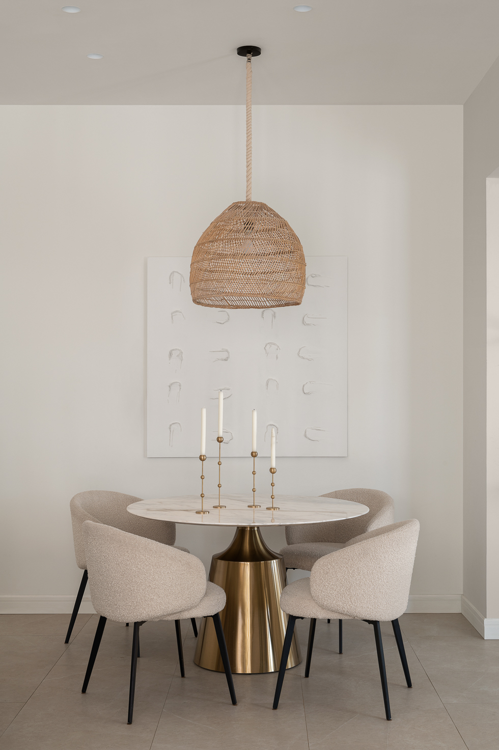 salle à manger design maison contemporaine