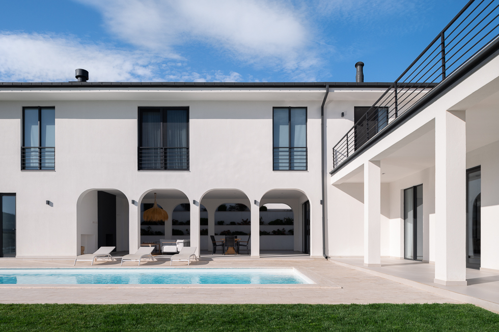 terrasse avec piscine