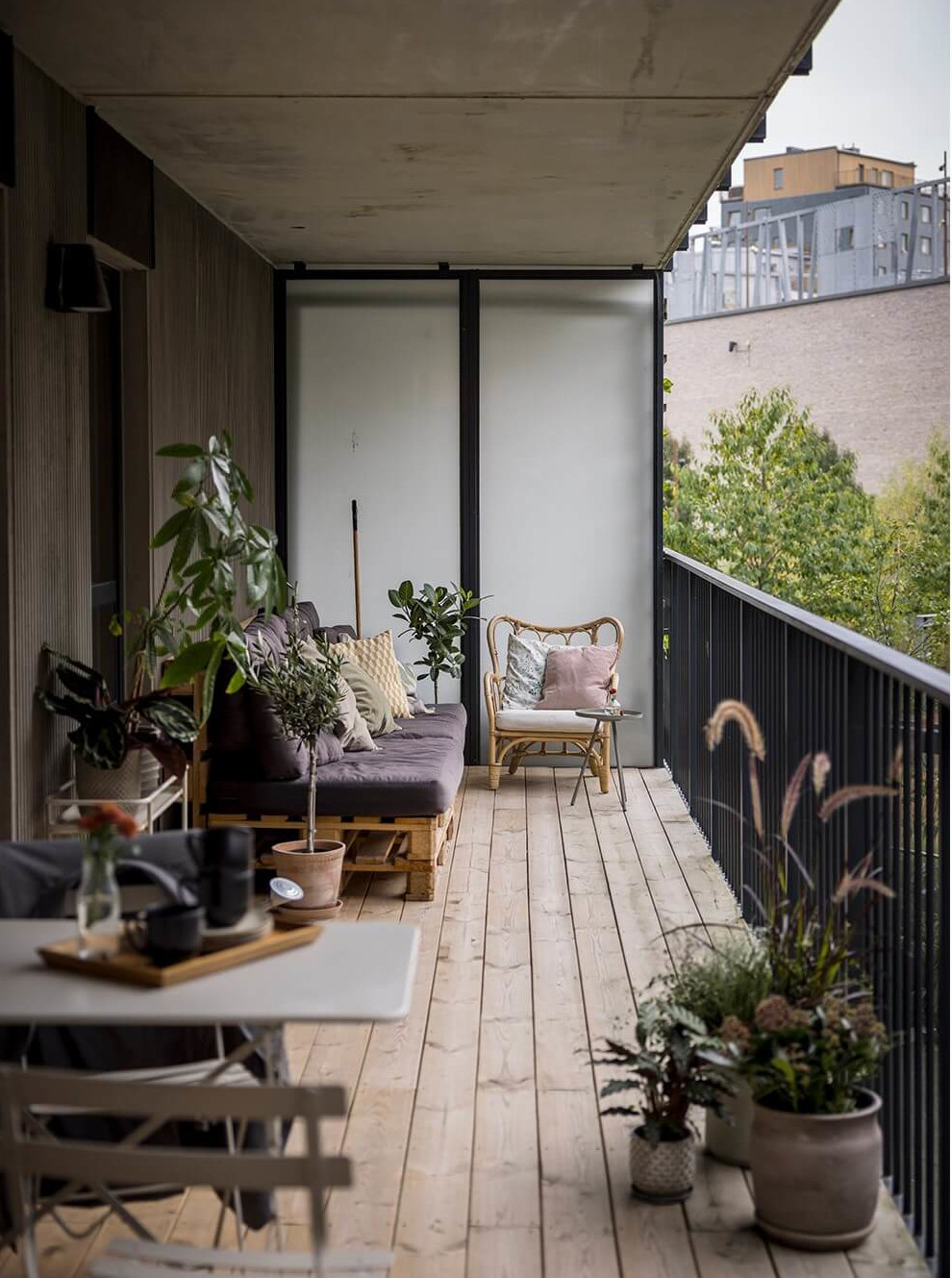 terrasse appartement décoration contemporaine et scandinave terrasse appartement décoration contemporaine et scandinave