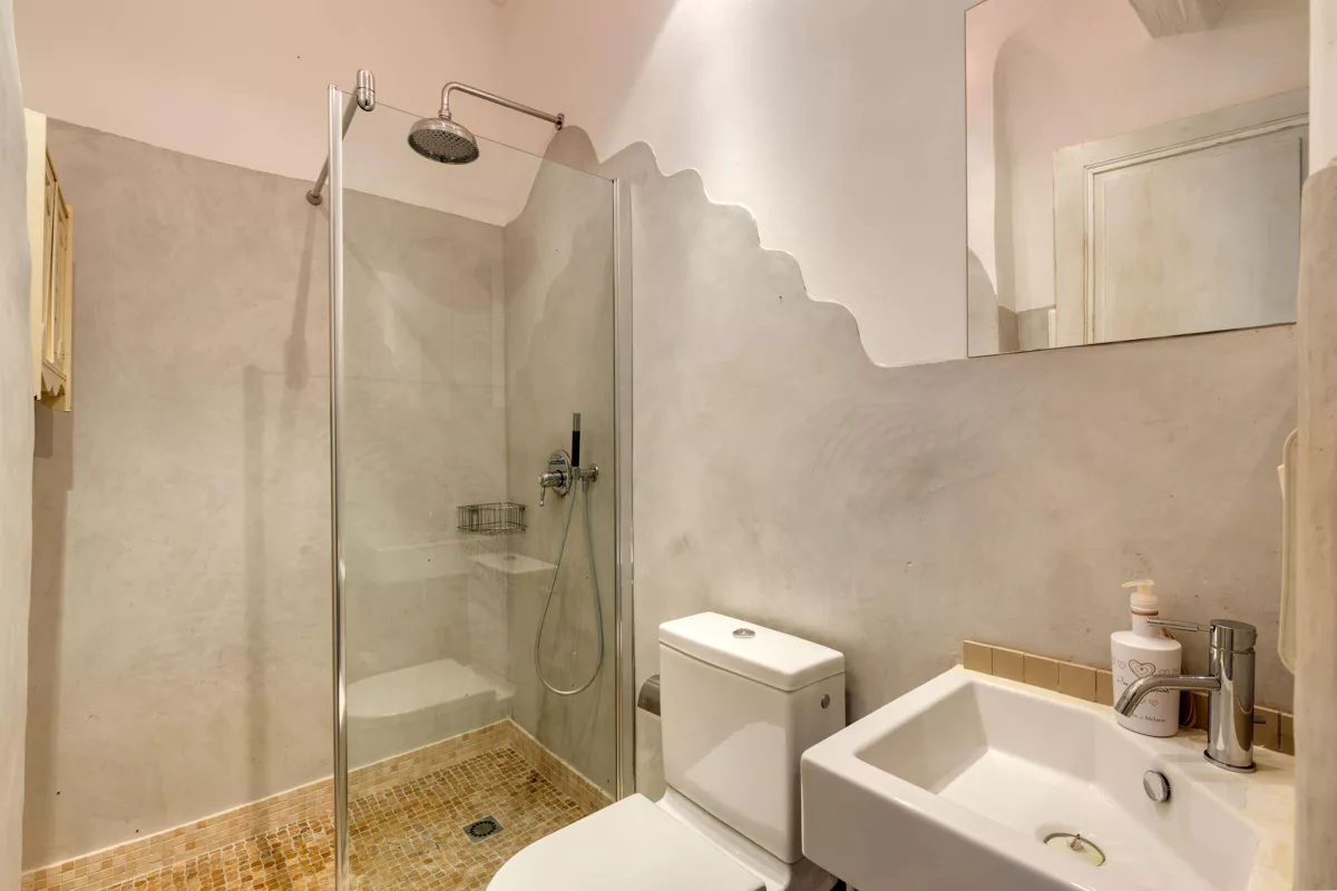 salle de bain murs enduits salle de bain murs enduits