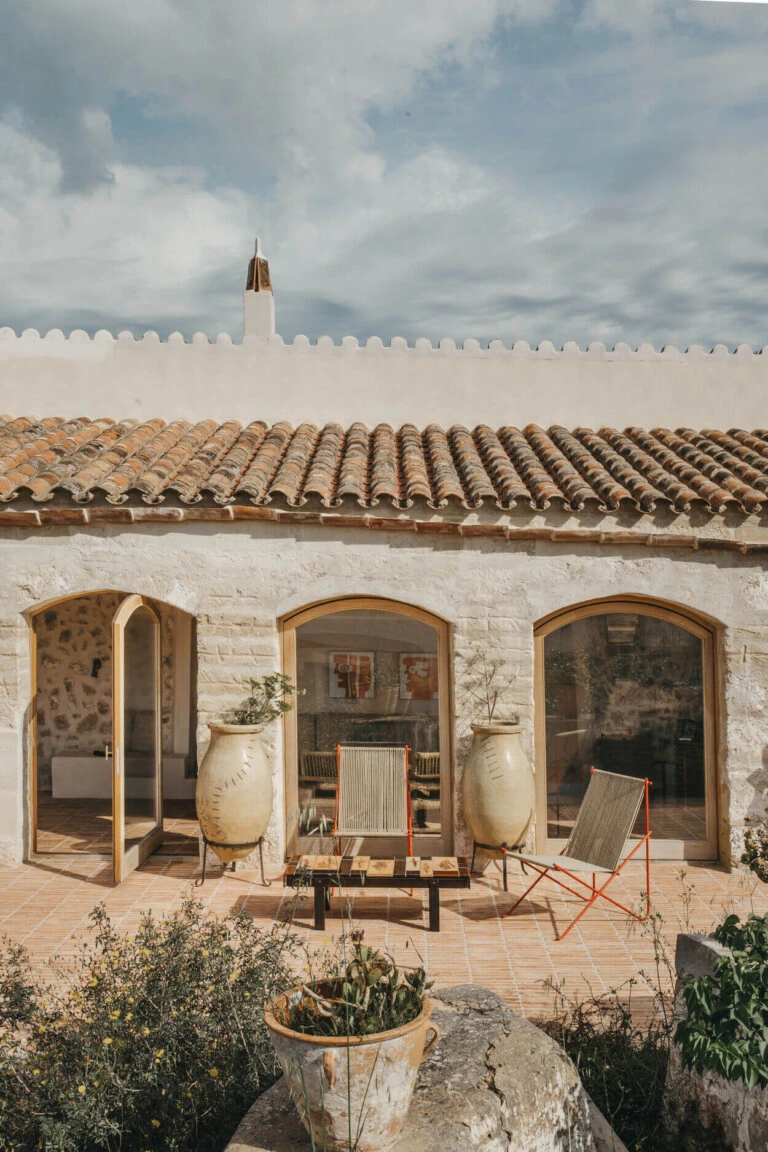 maison en pierres rénovée à Minorque maison en pierres rénovée à Minorque