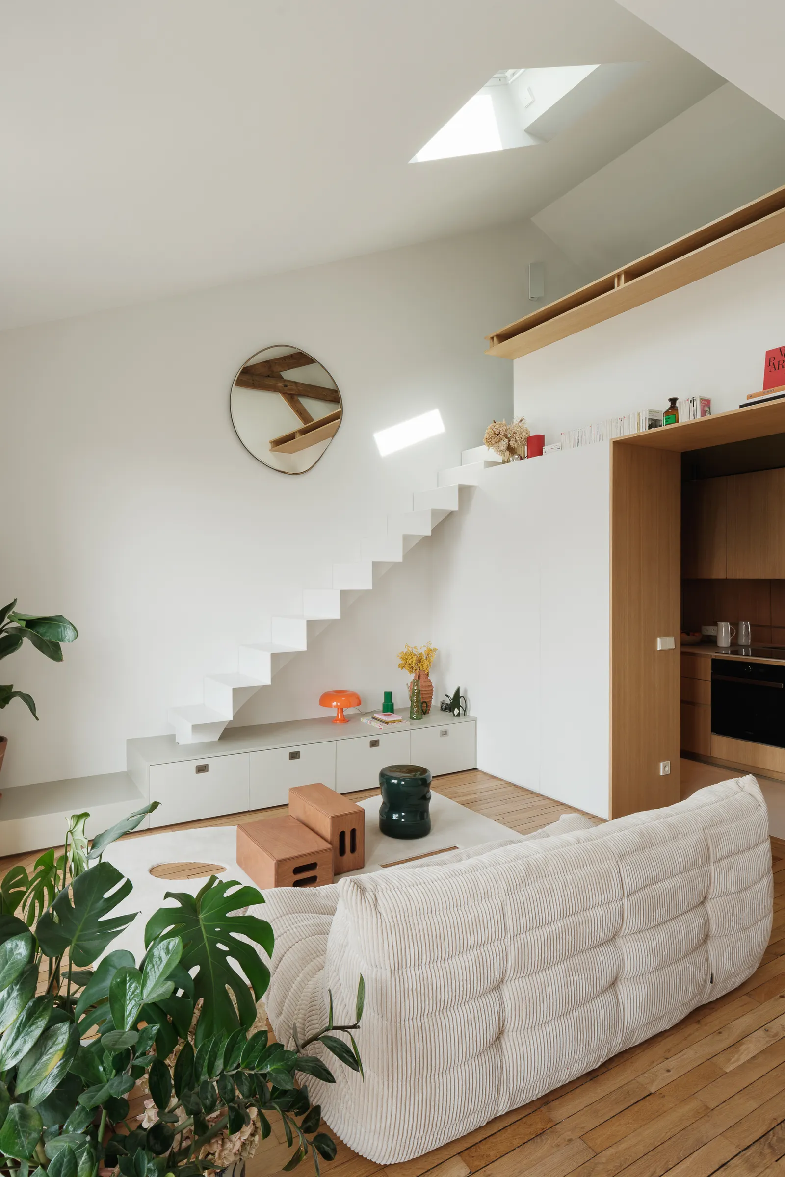 studio en duplex décoration design