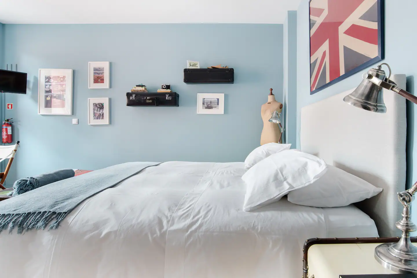 chambre murs bleus chambre murs bleus