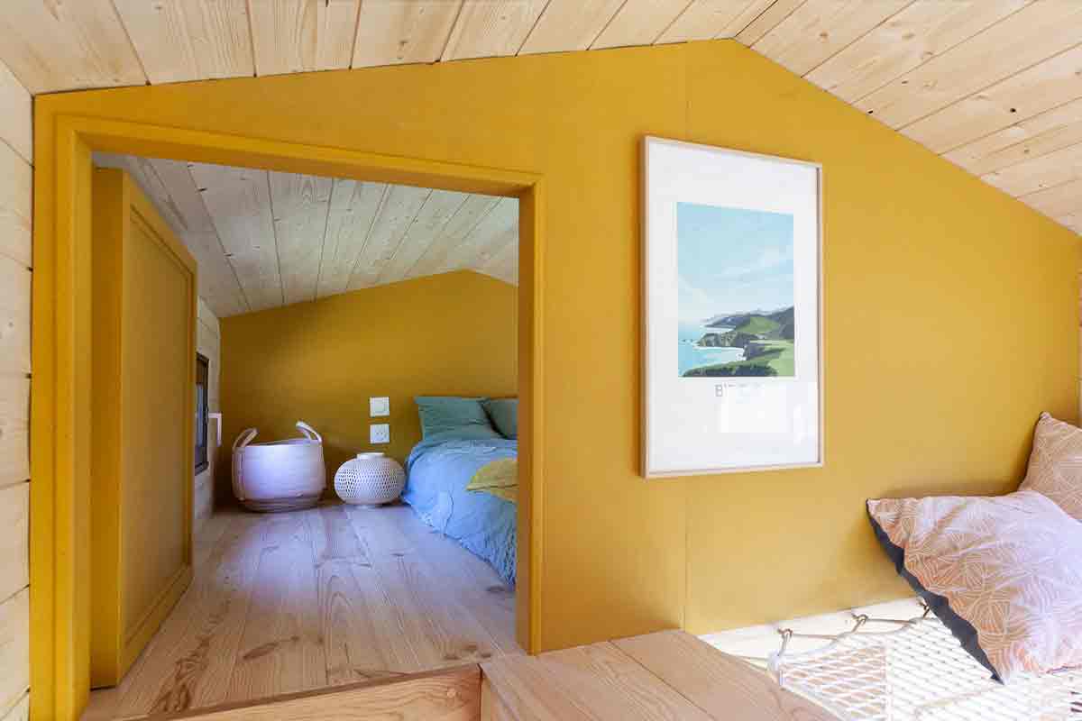 chambre tiny house Plume modèle Cosmos chambre tiny house Plume modèle Cosmos