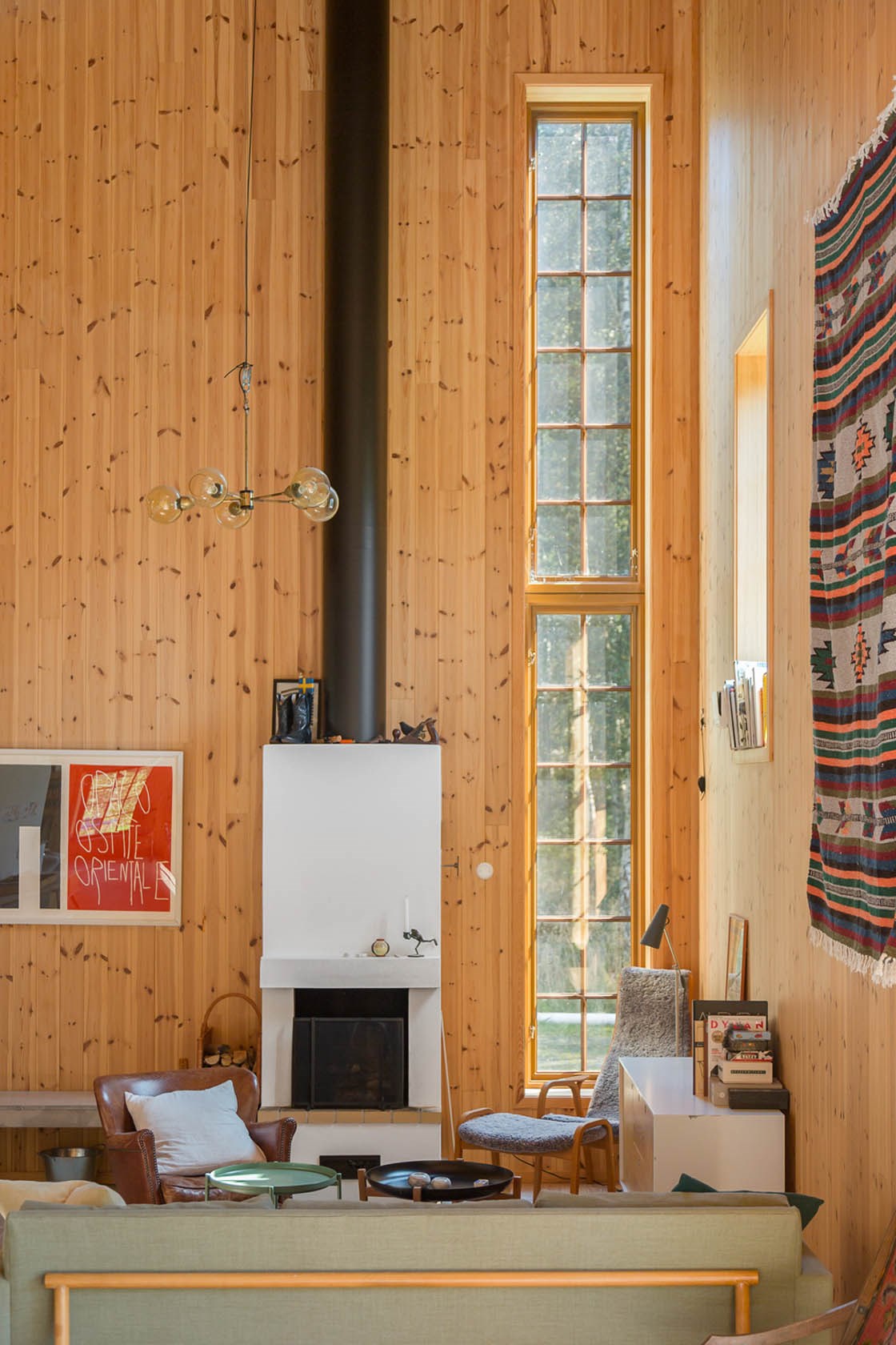 salon double hauteur maison en bois salon double hauteur maison en bois