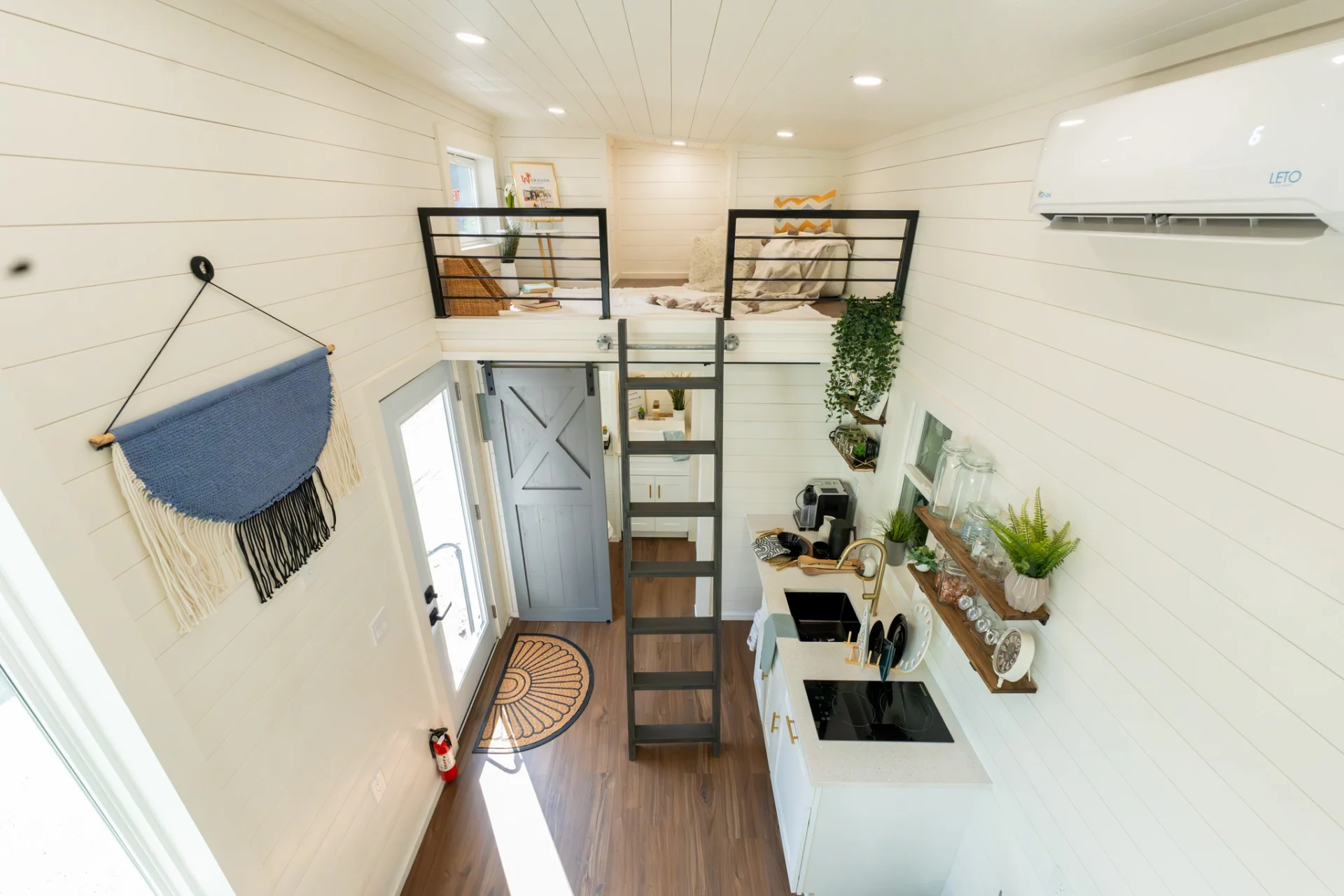 mezzanine tiny house 19m2