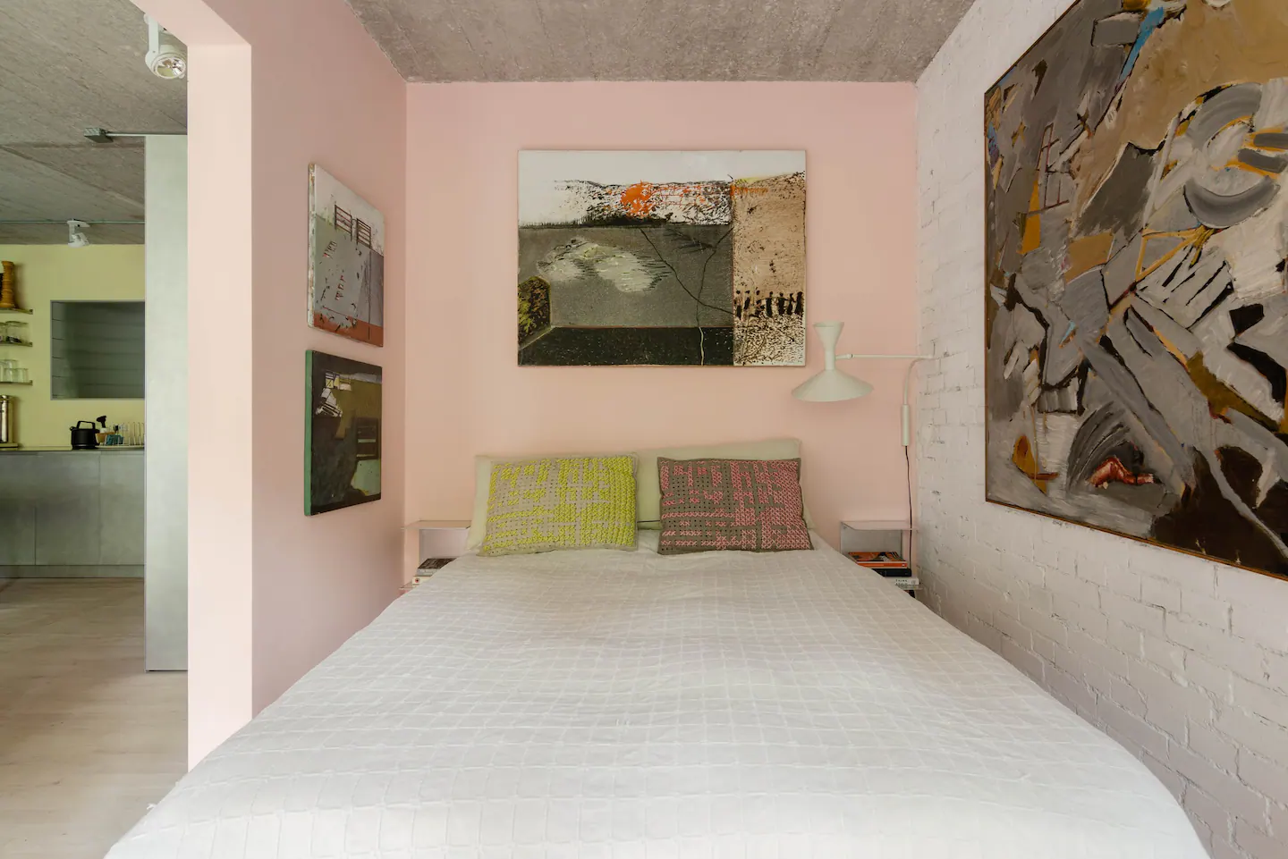 chambre mur rose appartement décoration vintage chambre mur rose appartement décoration vintage