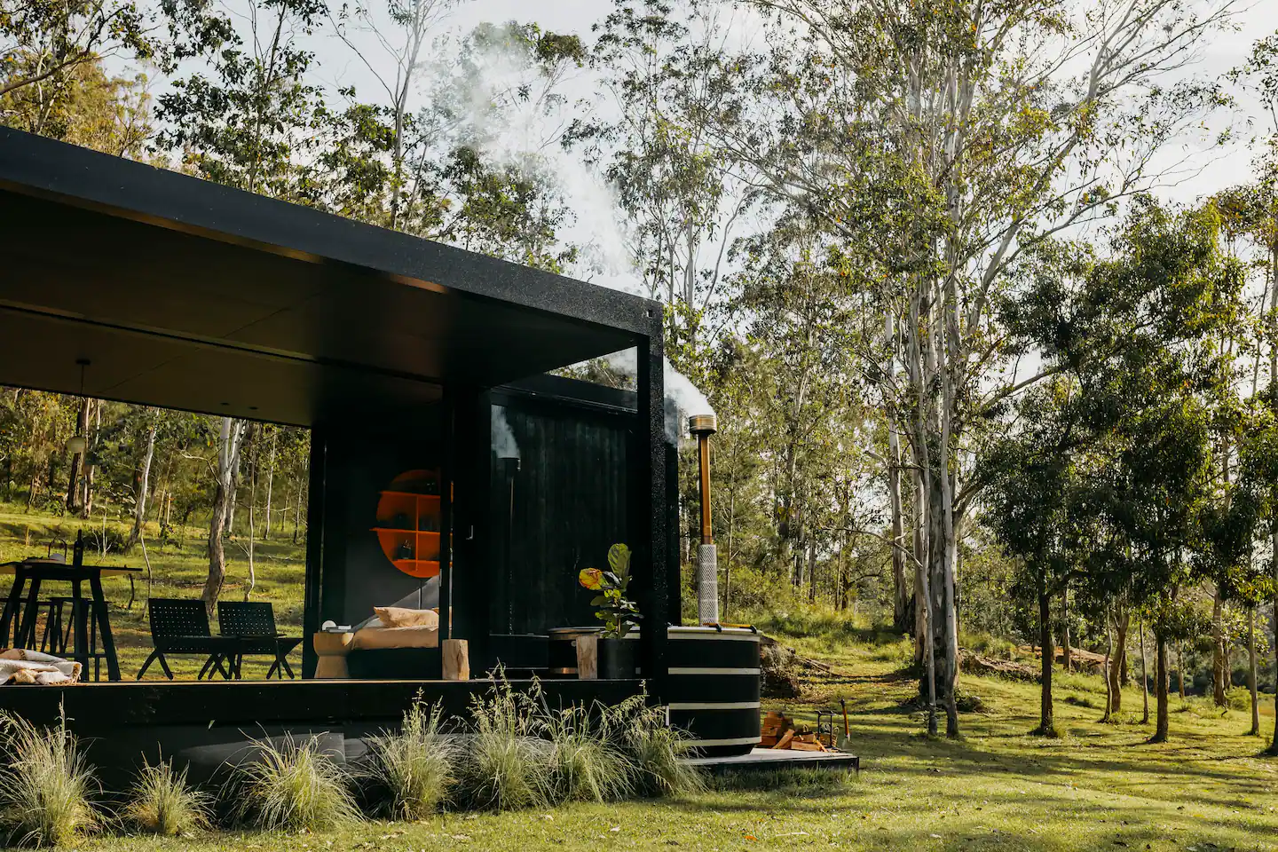 petite maison en bois hors-réseaux Billy' s Hideaway
